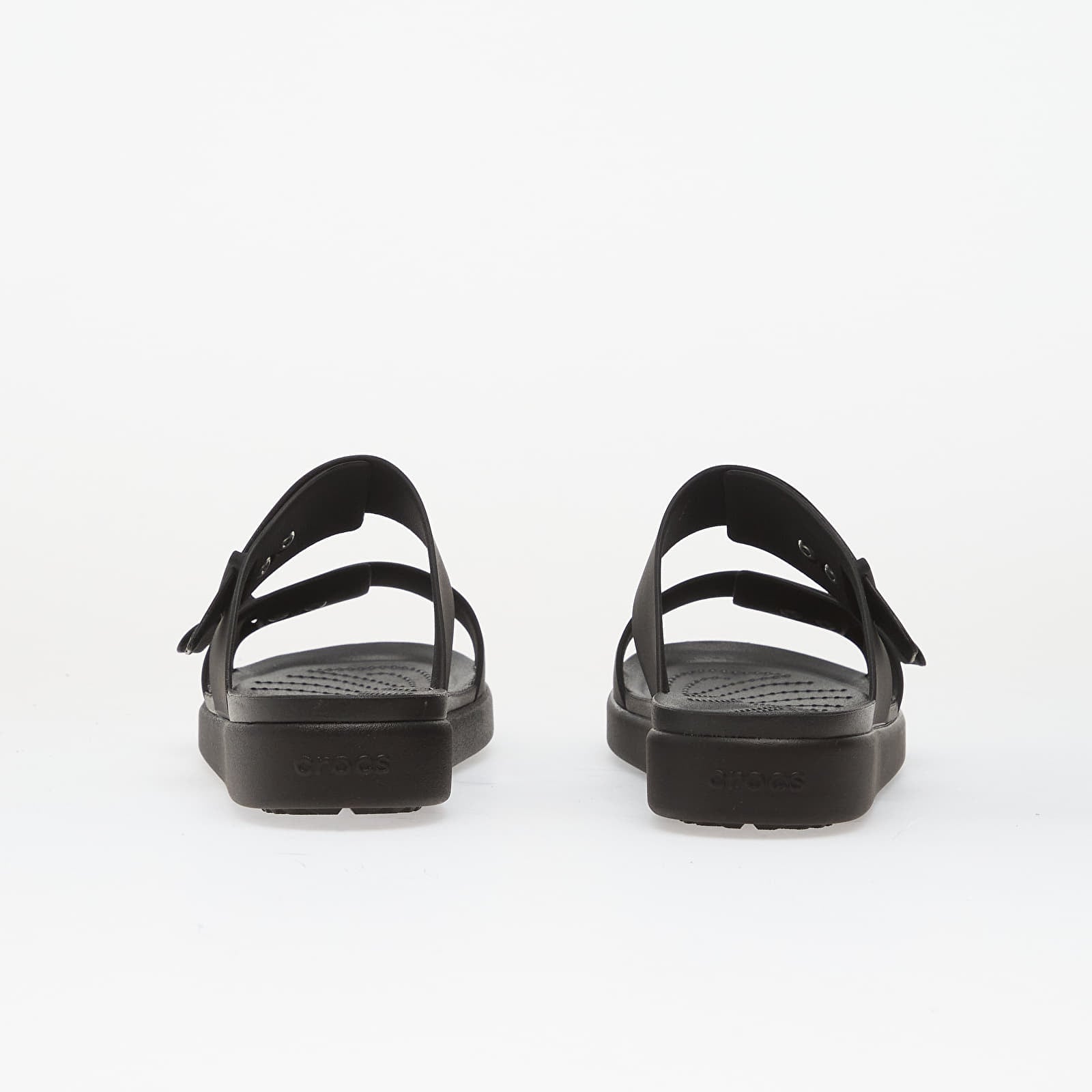 Dámské tenisky a boty Crocs Brooklyn Buckle Low Black