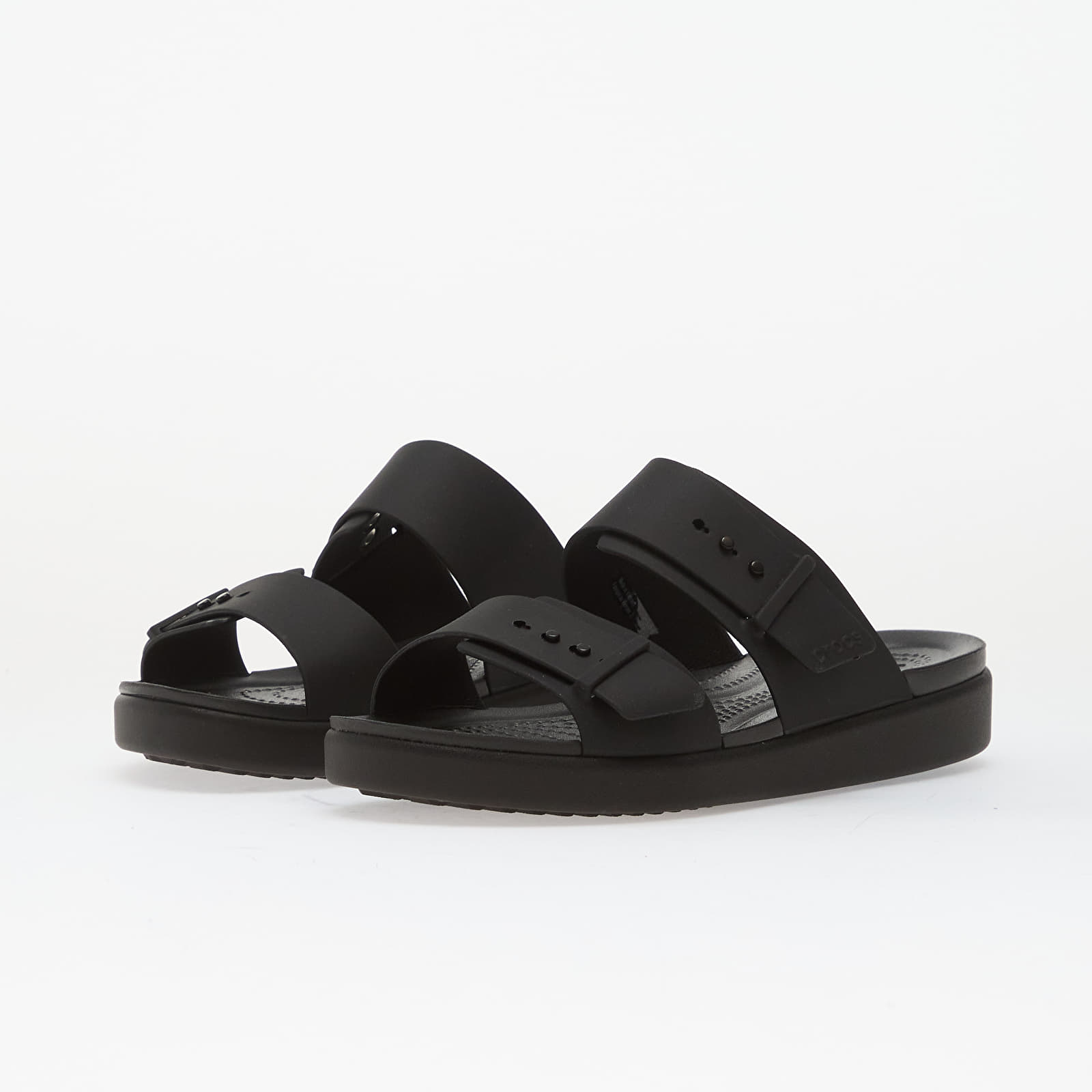 Dámské tenisky a boty Crocs Brooklyn Buckle Low Black