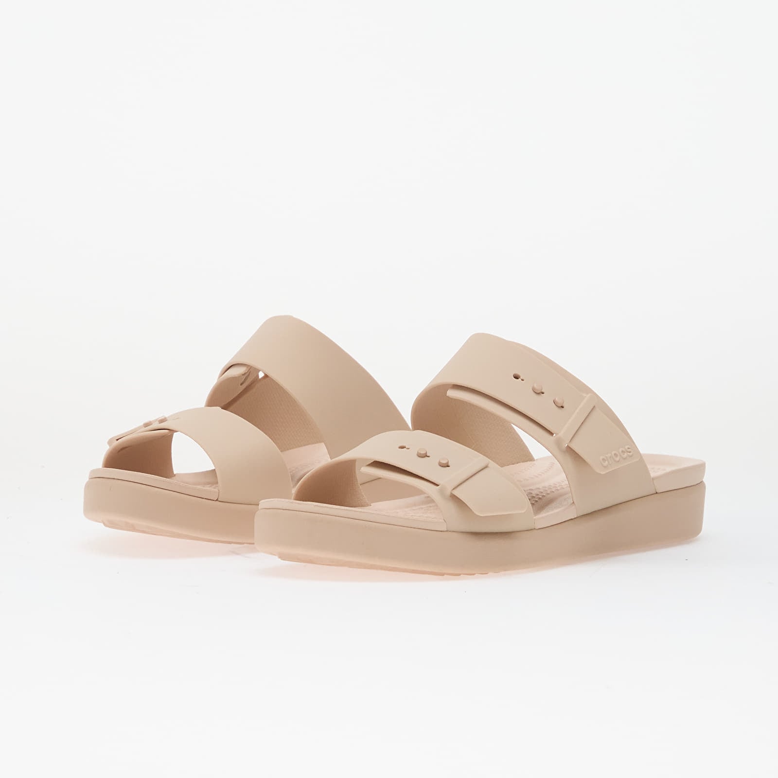 Dámské tenisky a boty Crocs Brooklyn Buckle Low Quartz