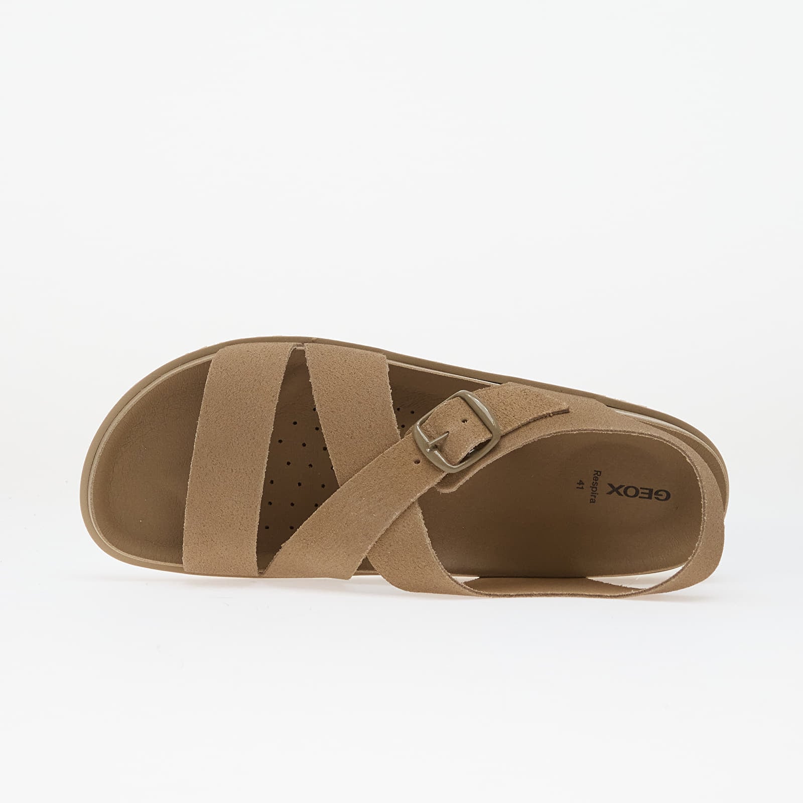 Naisten lenkkarit ja kengät Geox D Sandybett Lt Taupe