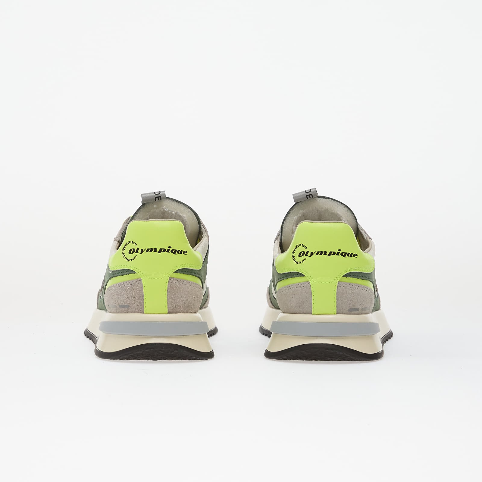 Scarpe uomo Philippe Model Olympique Low Man Tech Resau/ Blanc Vert