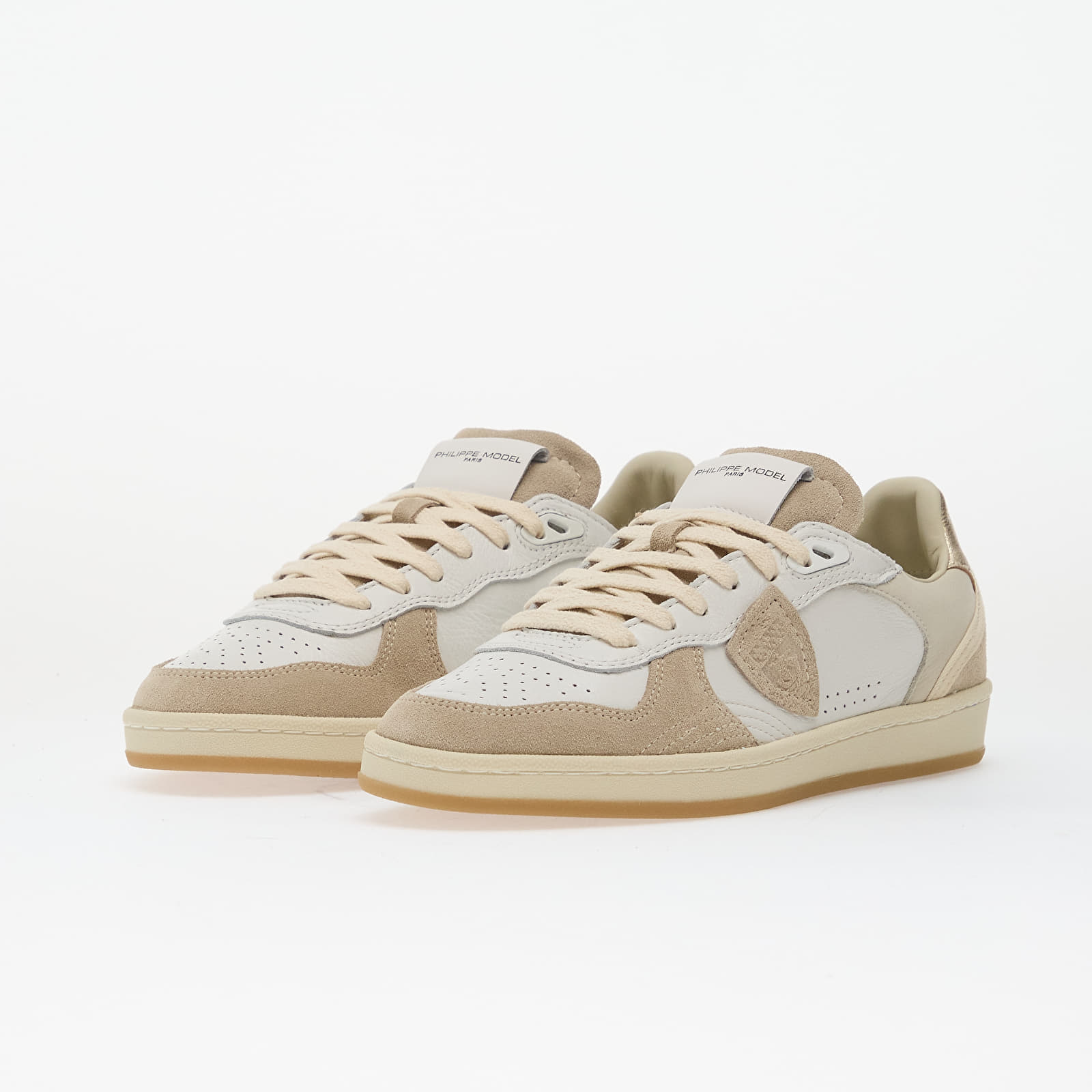Philippe Model Sneakers Philippe Model Pgal Low Woman Veau Pop/ Blanc Beige EUR 39 - 6