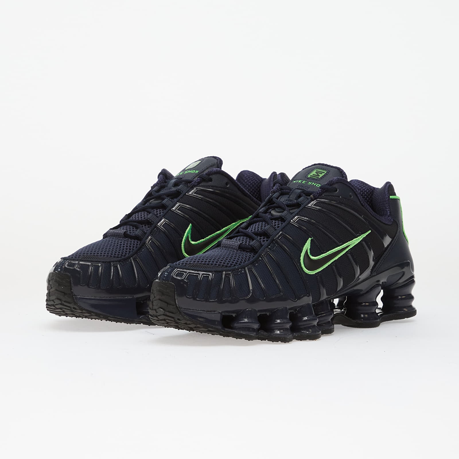 Meeste tossud ja kingad Nike Shox TL Thunder Blue/ Black-Obsidian-Green Strike