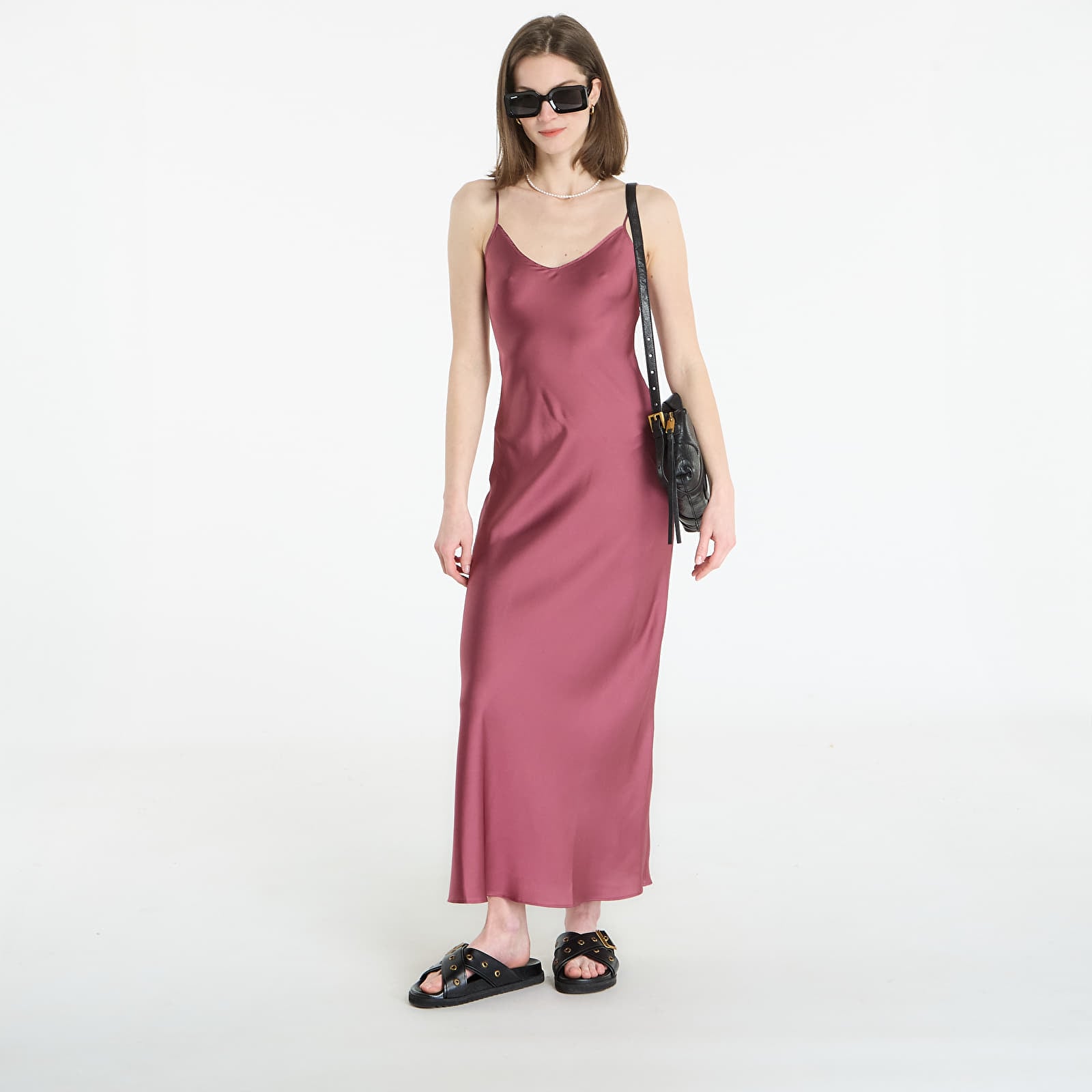Suknelės AllSaints Bryony Dress Raspberry Pink
