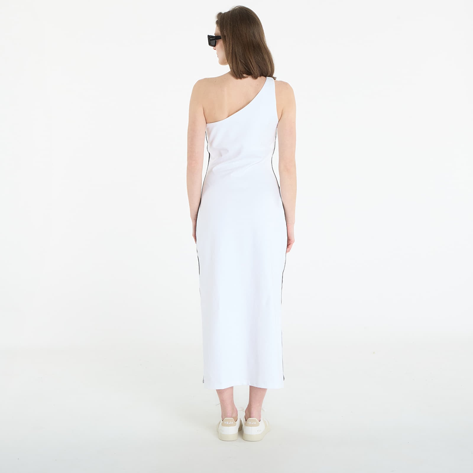 Kleidid EA7 Emporio Armani Logo Series Dress White