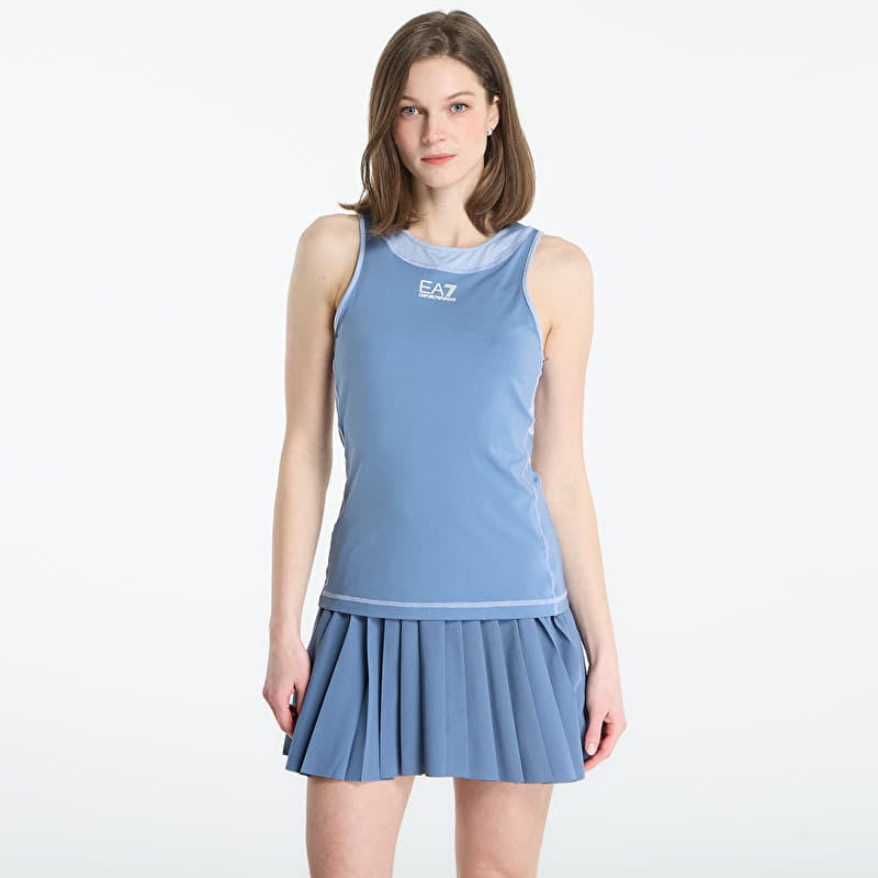 EA7 Emporio Armani Tennis Pro Tank Blue Horizon/ Zen Blue