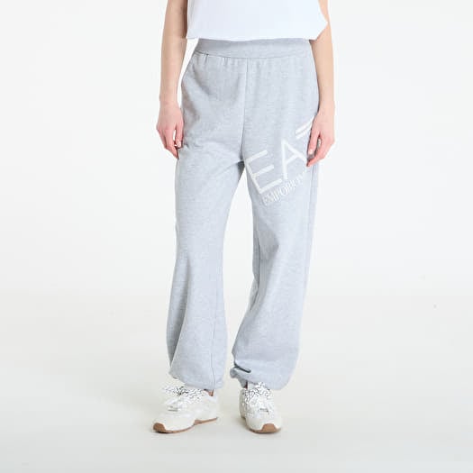 Joggingbukser EA7 Emporio Armani Logo Series Trouser Light Grey Melange