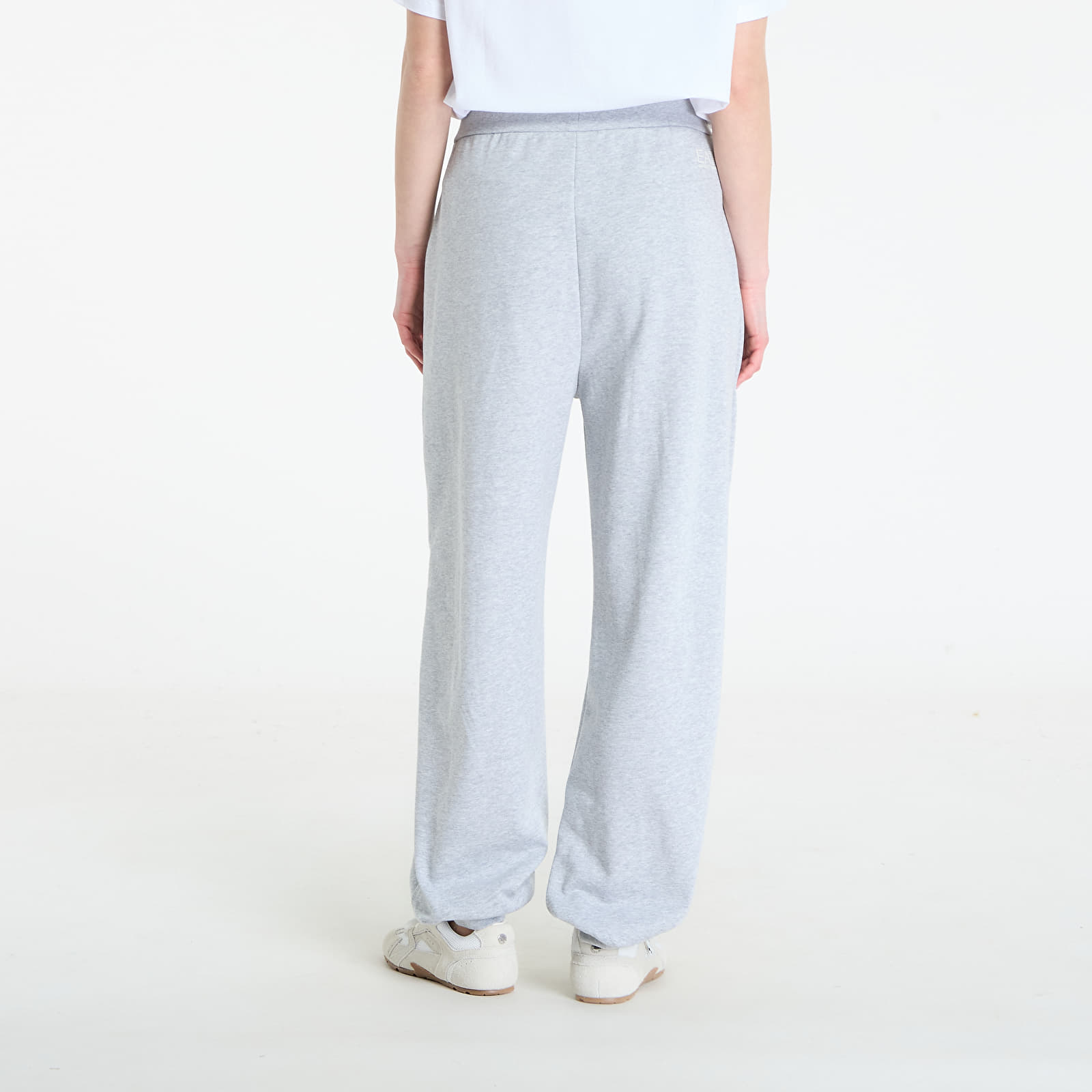 Tepláky EA7 Emporio Armani Logo Series Trouser Light Grey Melange