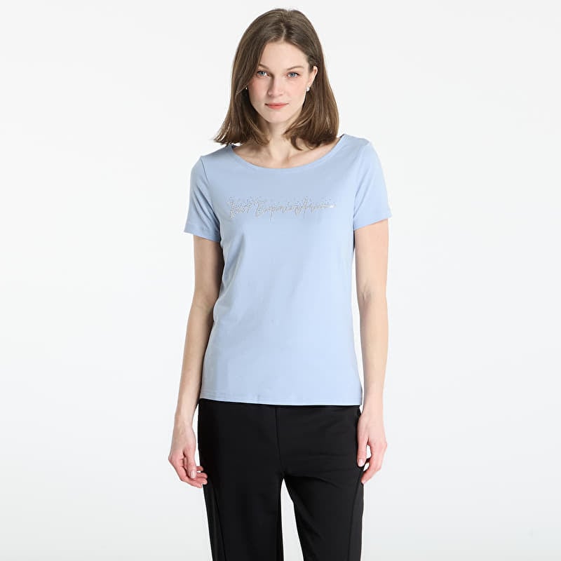 Camiseta EA7 Emporio Armani Train Logo T-Shirt Zen Blue