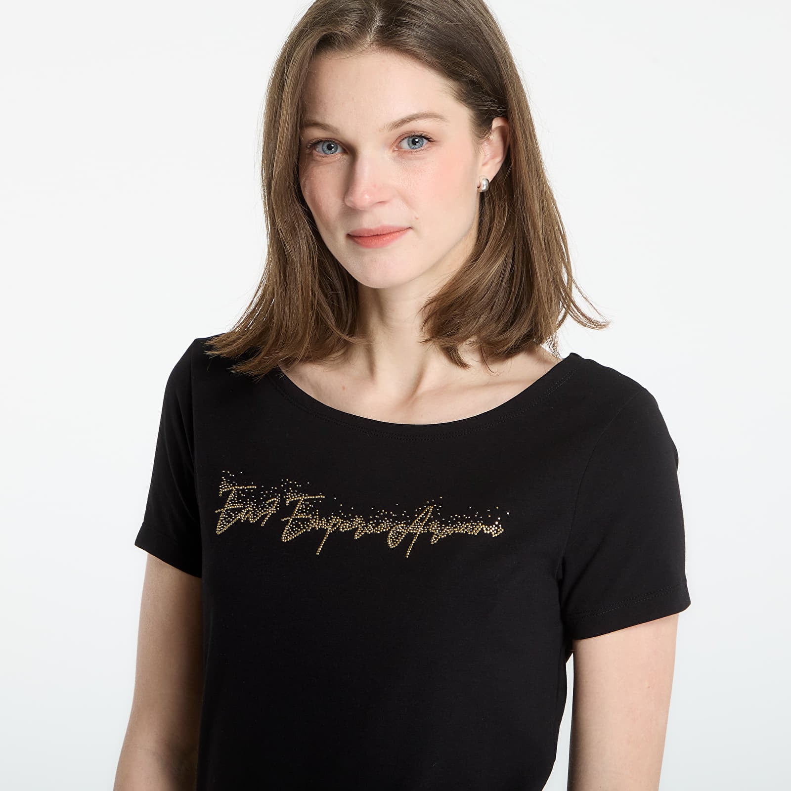Tricouri  EA7 Emporio Armani Train Logo T-Shirt Black
