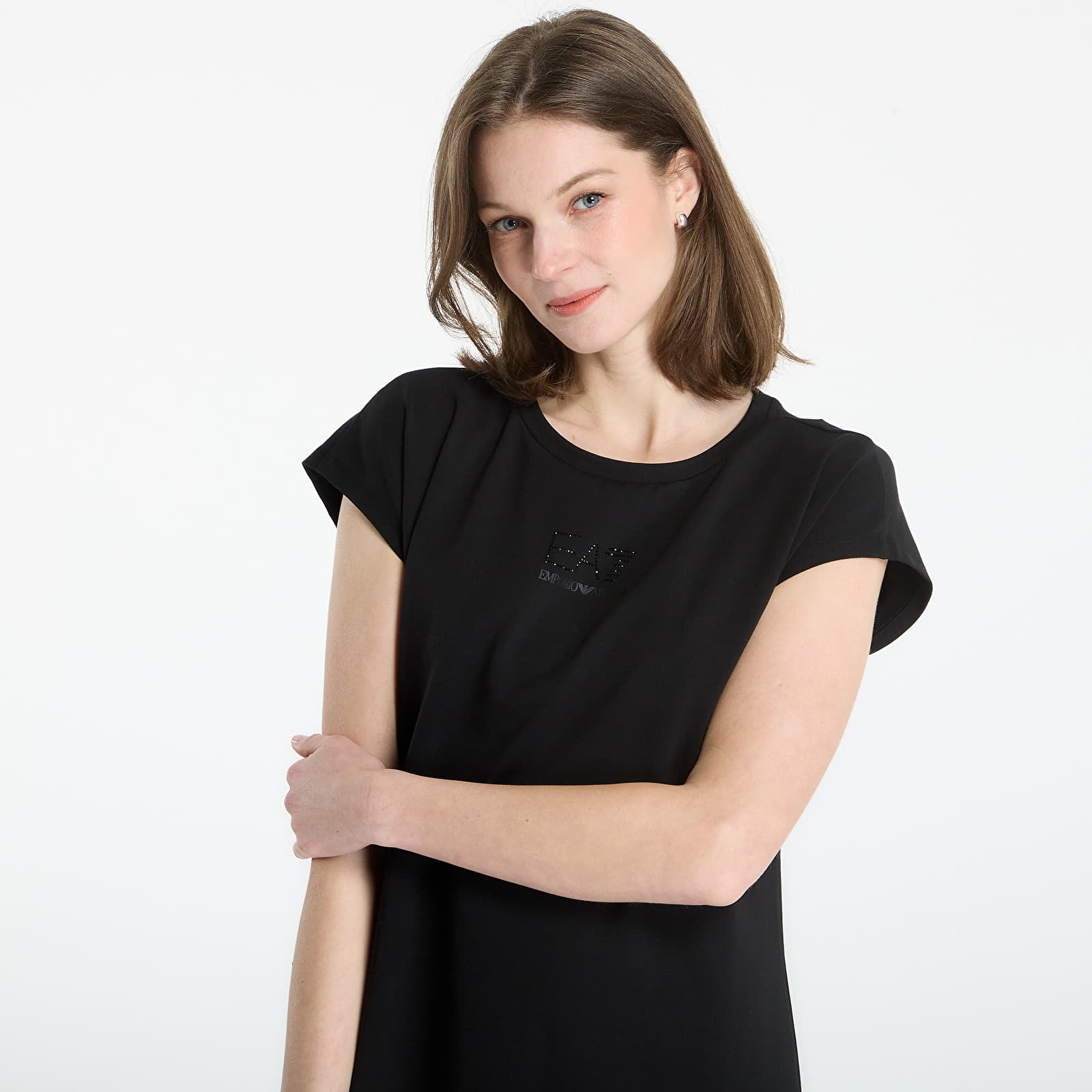 Dresses EA7 Emporio Armani Logo Series Dress Black/ Black