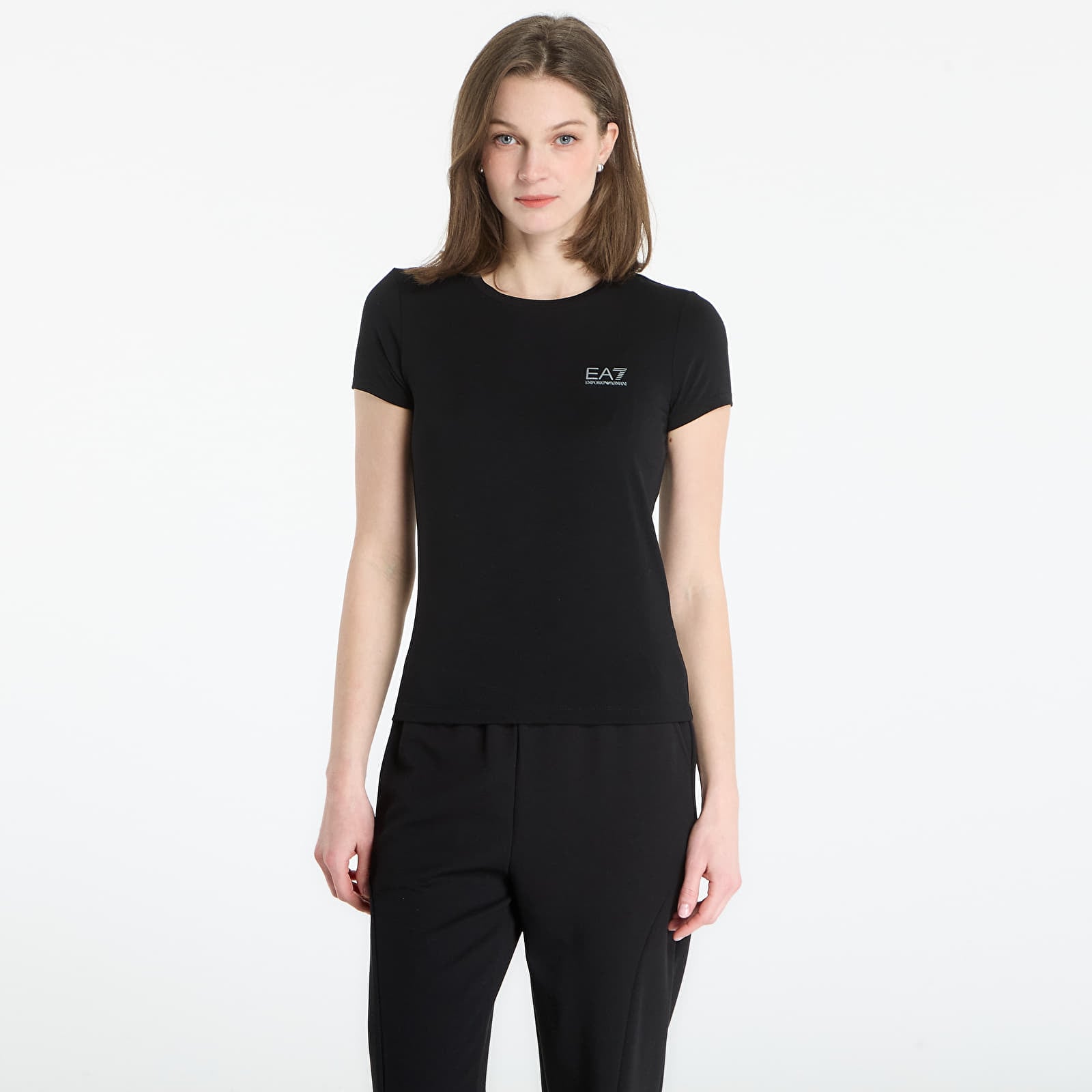 Tricouri  EA7 Emporio Armani Natural Vent T-Shirt Black