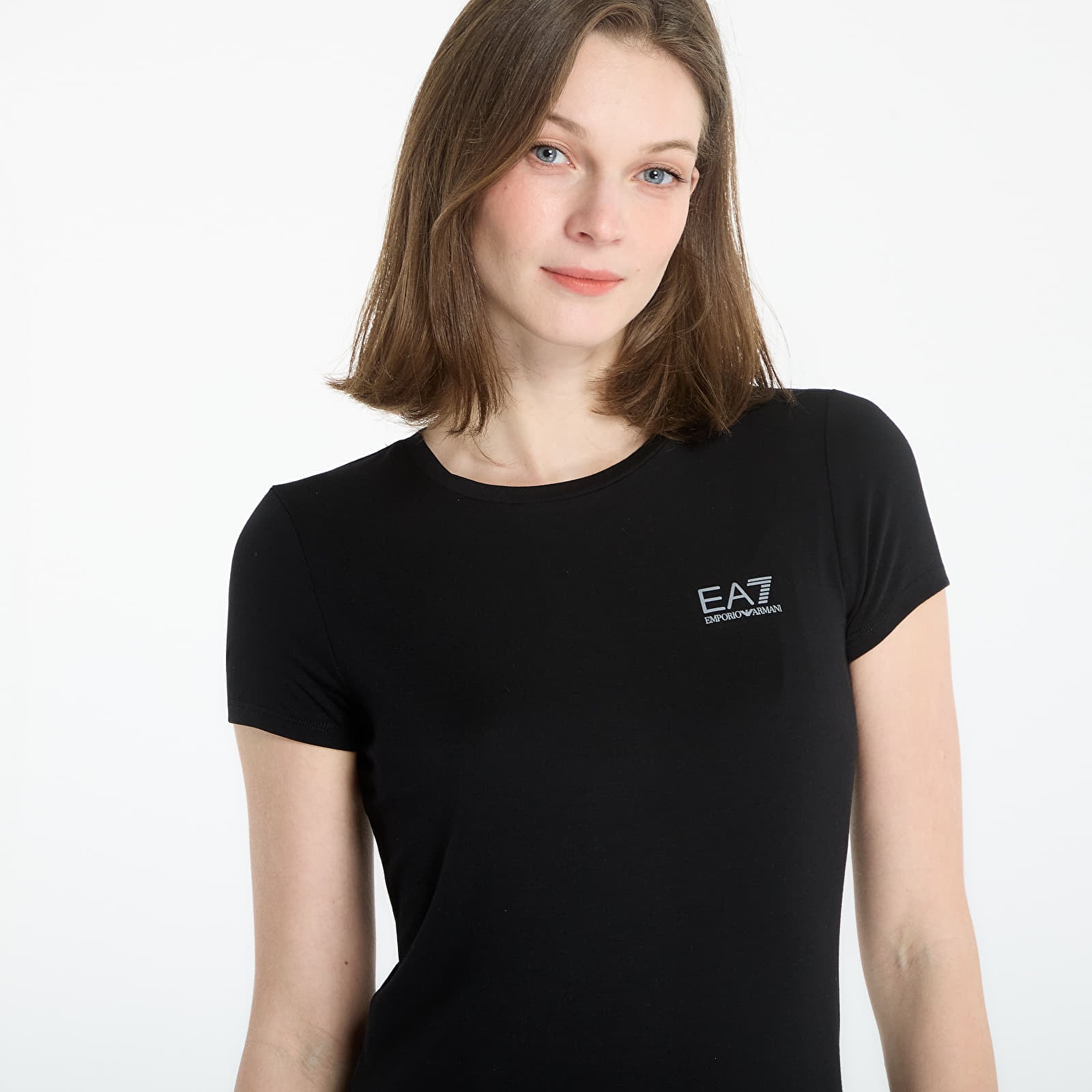 Tricouri  EA7 Emporio Armani Natural Vent T-Shirt Black