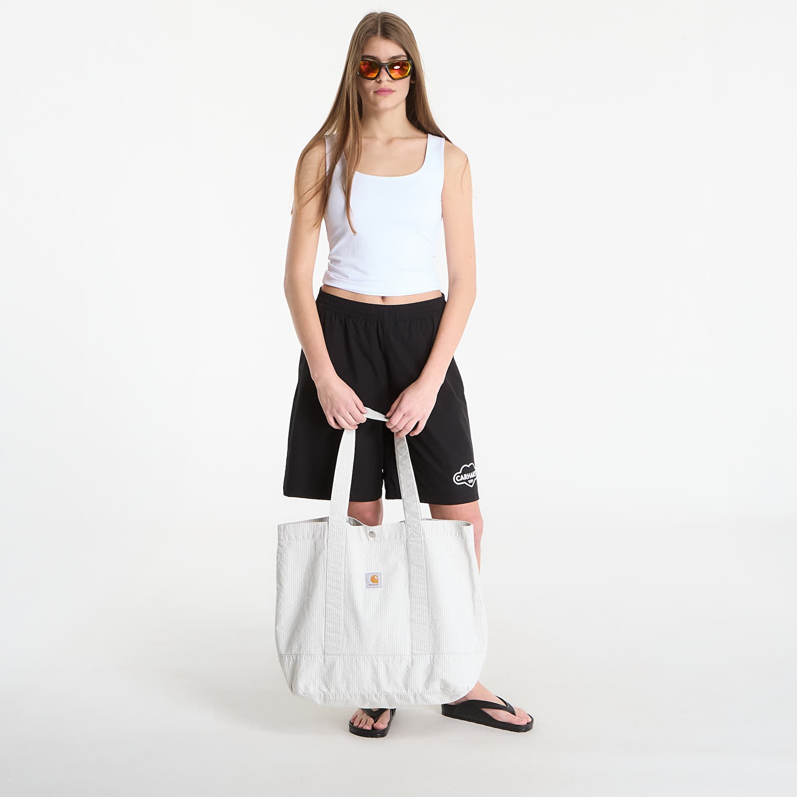 Meeste ujumisriided Carhartt WIP Cloud Heart Swim Trunks UNISEX Black