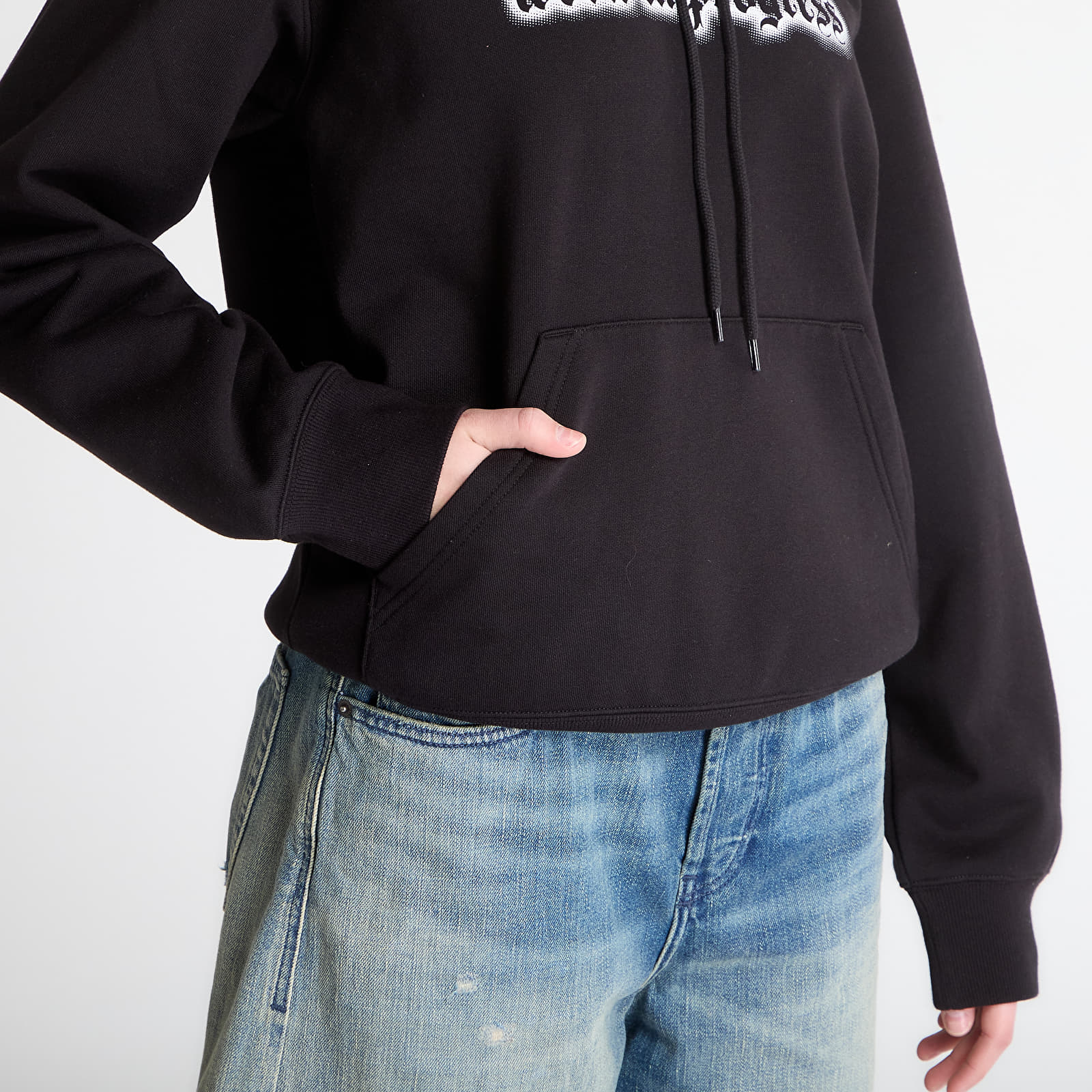 Pánske mikiny Carhartt WIP Hooded World Tour Sweat UNISEX Black