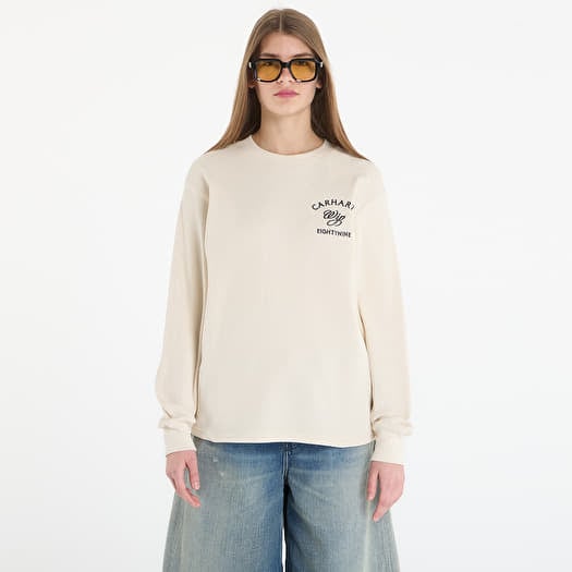 Tricou Carhartt WIP L/S Eightynine Waffle T-Shirt UNISEX Natural/ Black