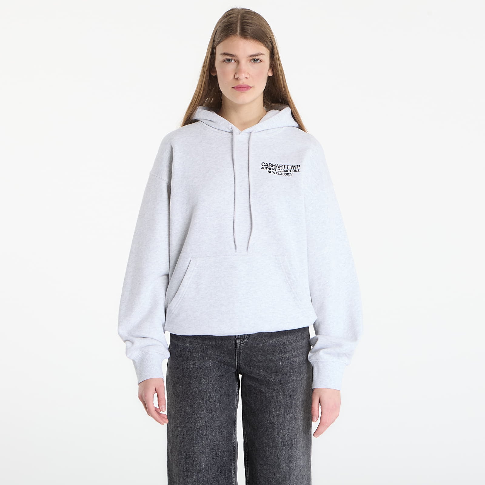 Суитшърт Carhartt WIP Hooded Sean Hamilton Sweat UNISEX Ash Heather XL