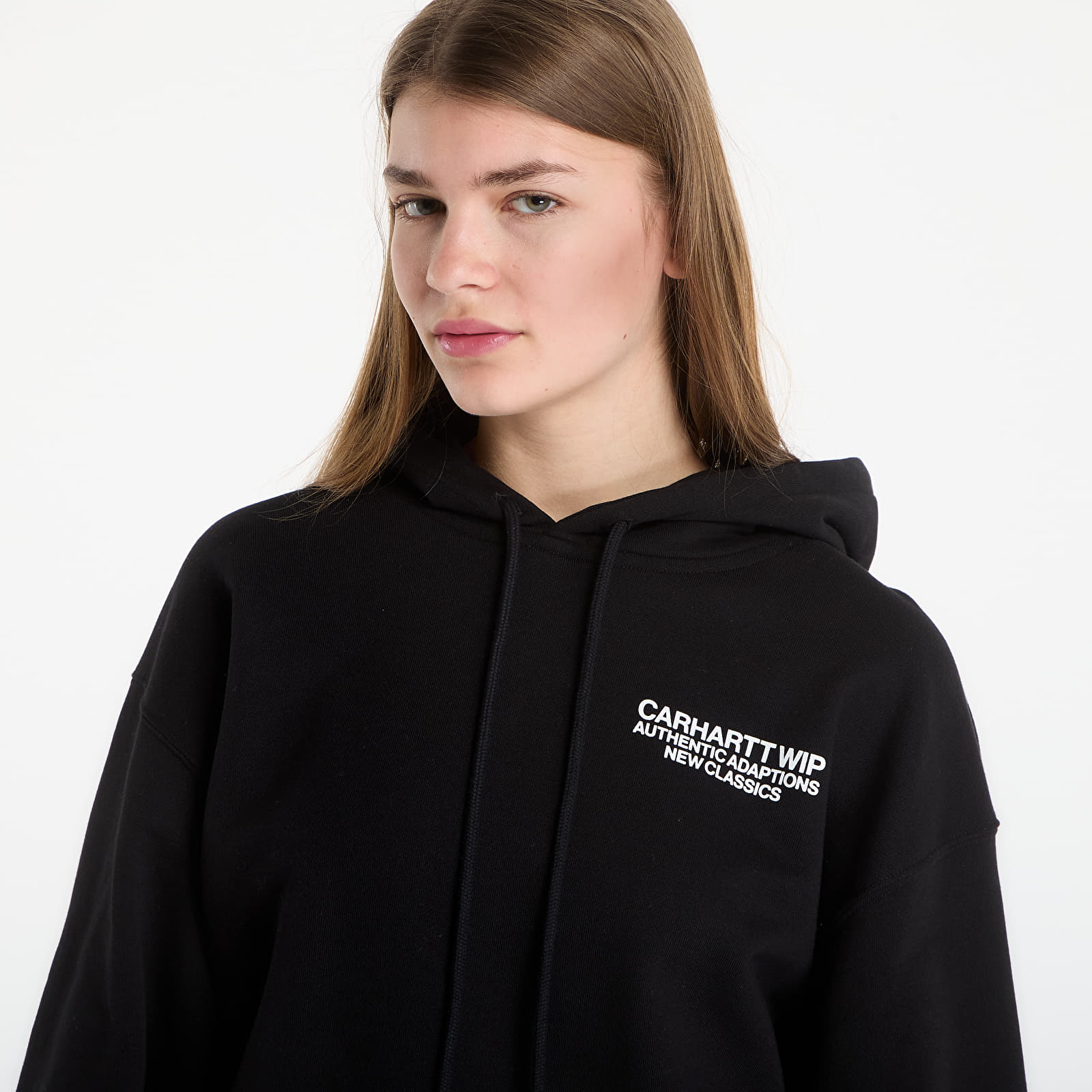 Pánske mikiny Carhartt WIP Hooded Sean Hamilton Sweat UNISEX Black
