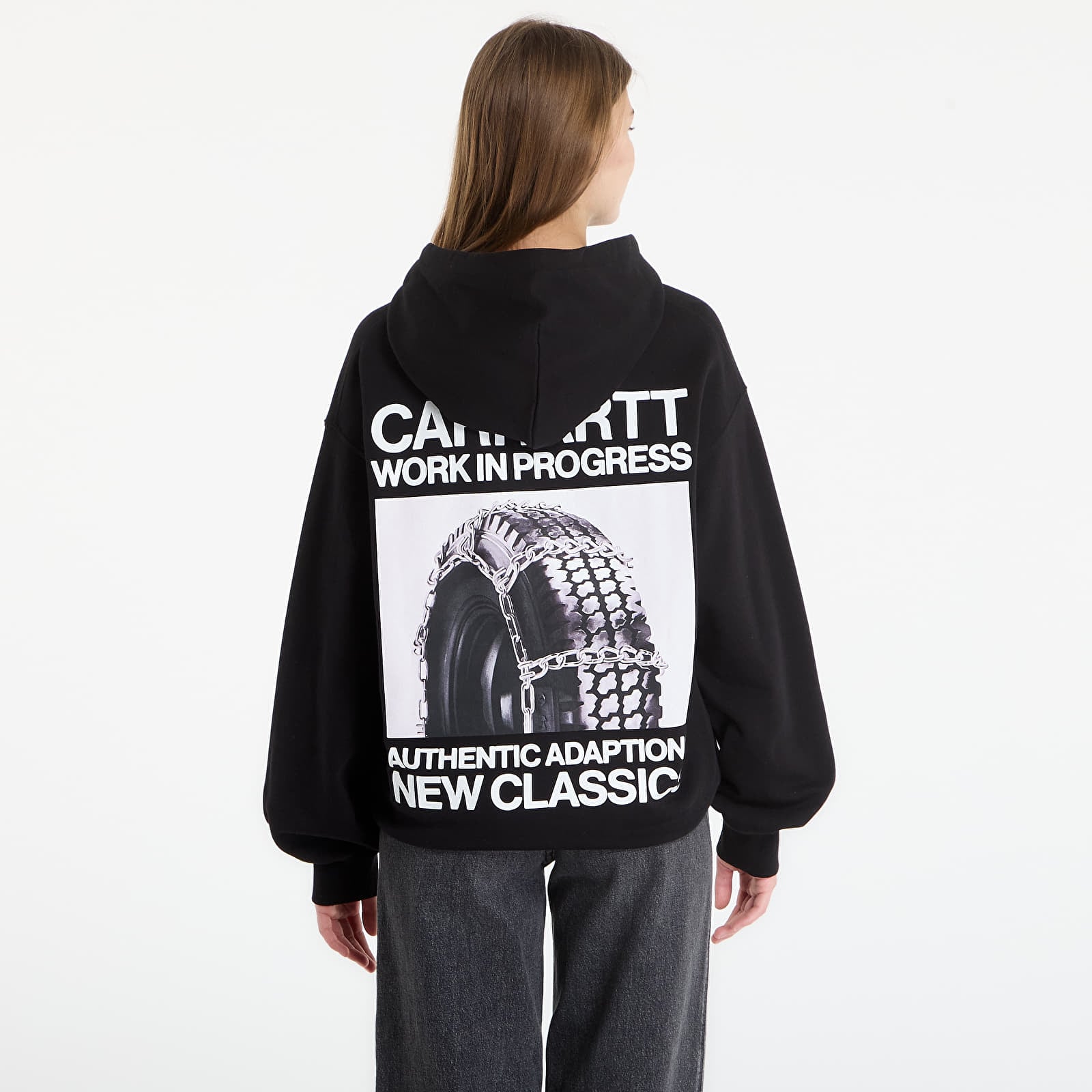 Pánske mikiny Carhartt WIP Hooded Sean Hamilton Sweat UNISEX Black
