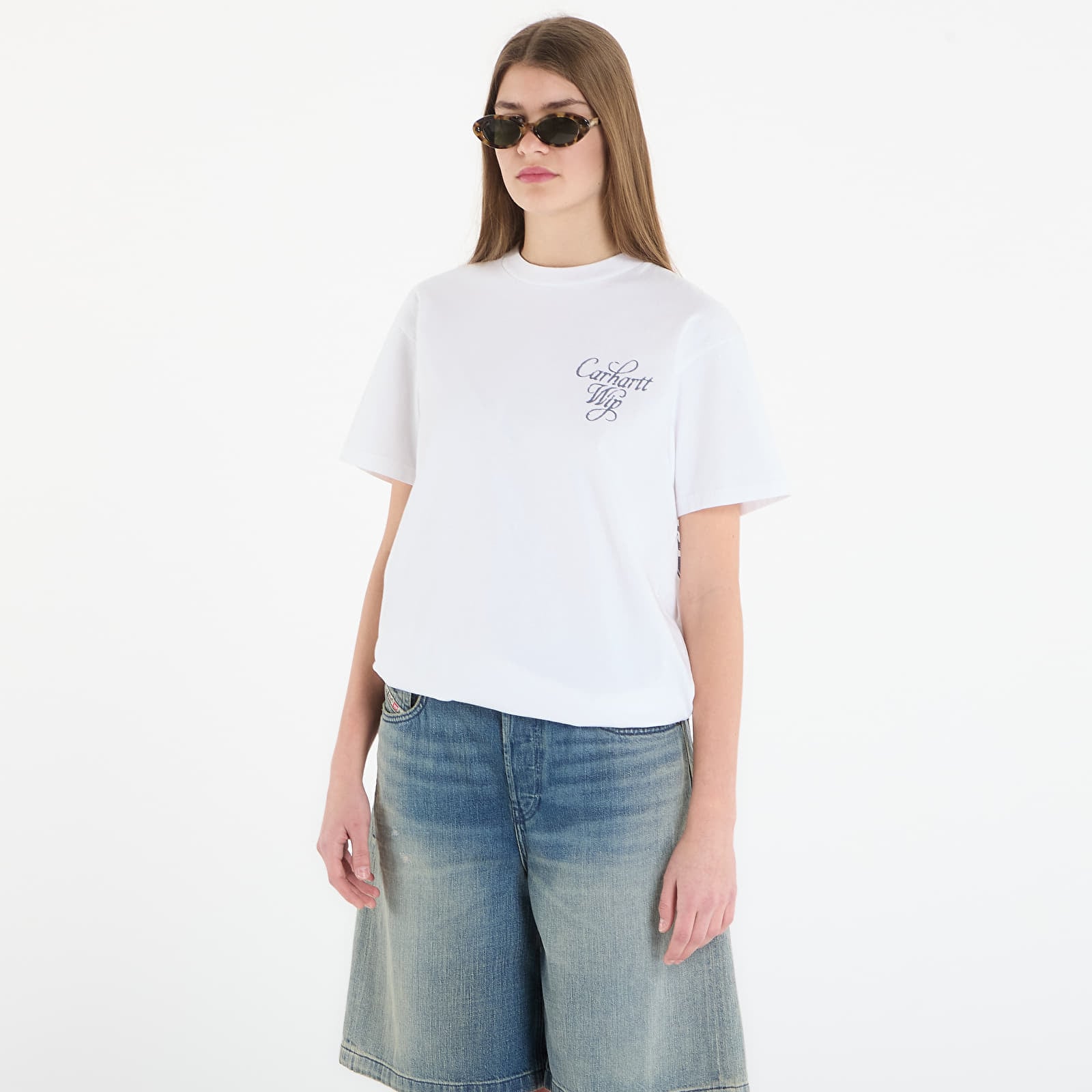 T-shirt Carhartt WIP S/S Vestige T-Shirt UNISEX White L