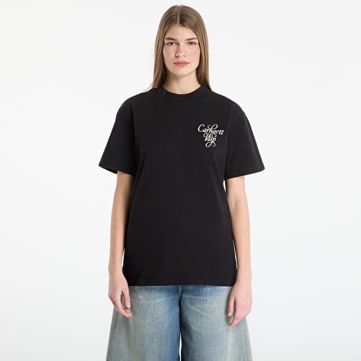 Tricou Carhartt WIP S/S Vestige T-Shirt UNISEX Black