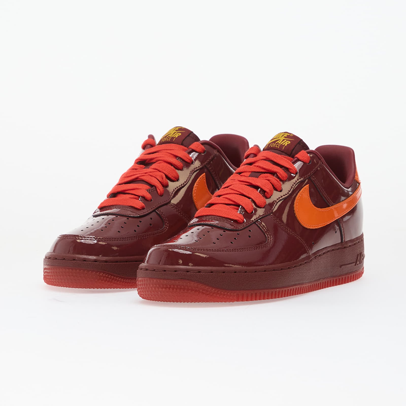 Meeste tossud ja kingad Nike Air Force 1 Low Dark Team Red/ University Gold