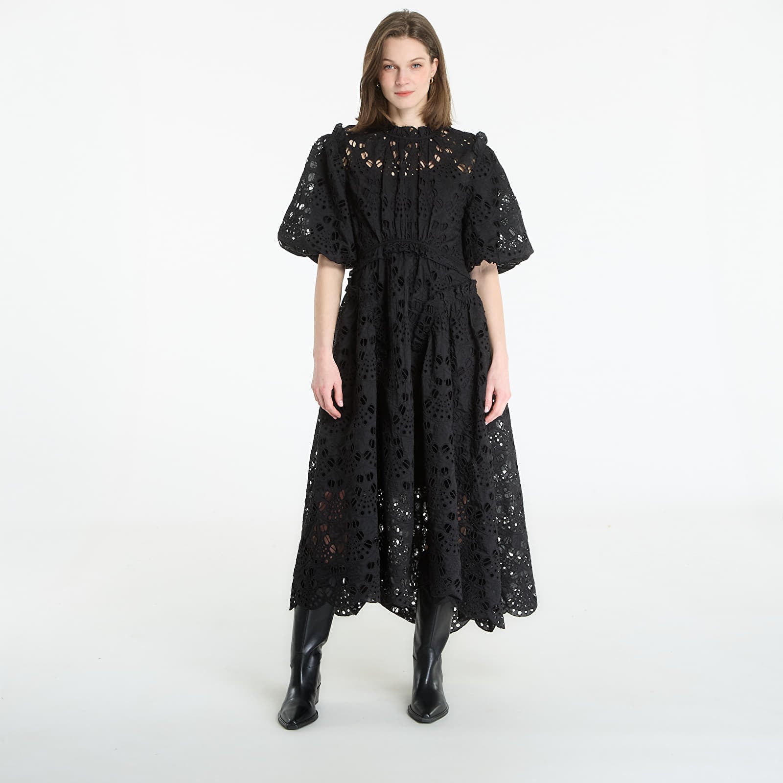 AllSaints Odette Dress Black 10