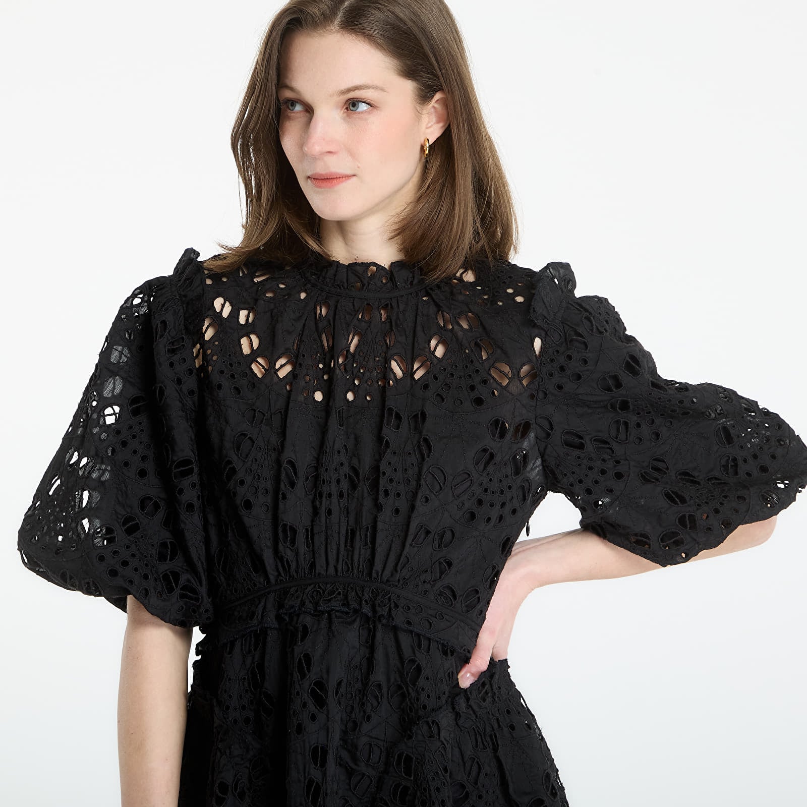 Haljine AllSaints Odette Dress Black