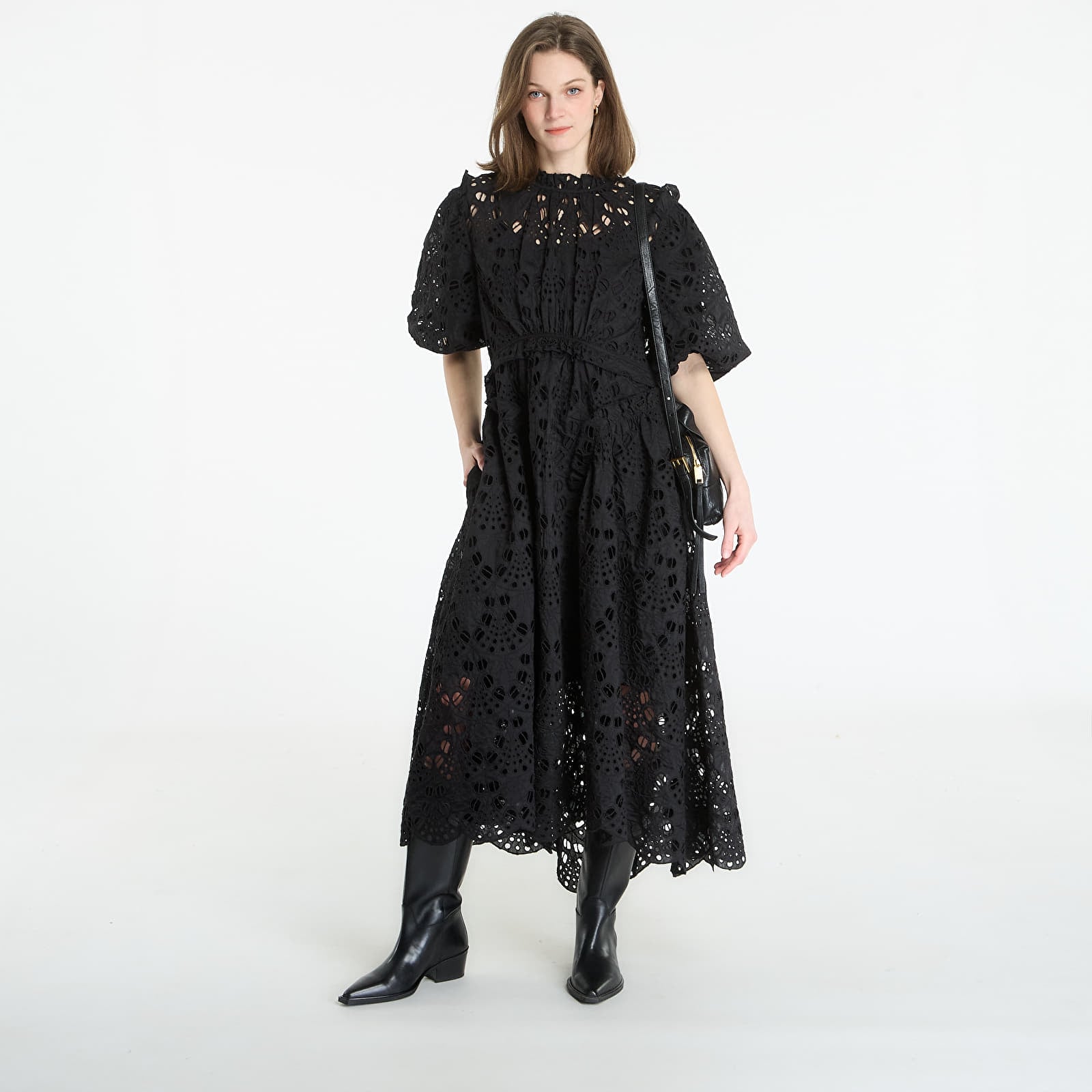 Haljine AllSaints Odette Dress Black