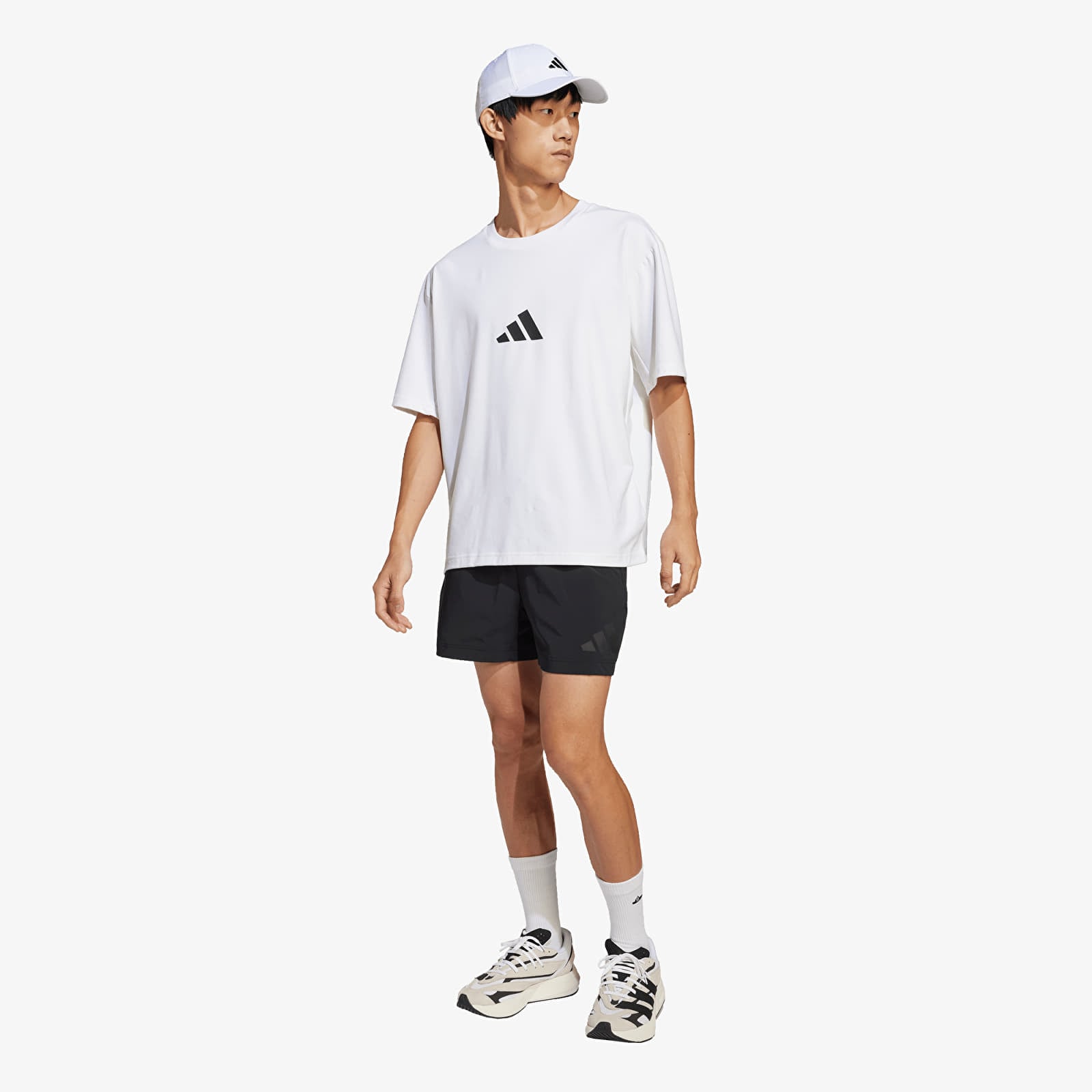 Miesten T-paidat adidas Z.N.E. Loose-Fit T-Shirt White