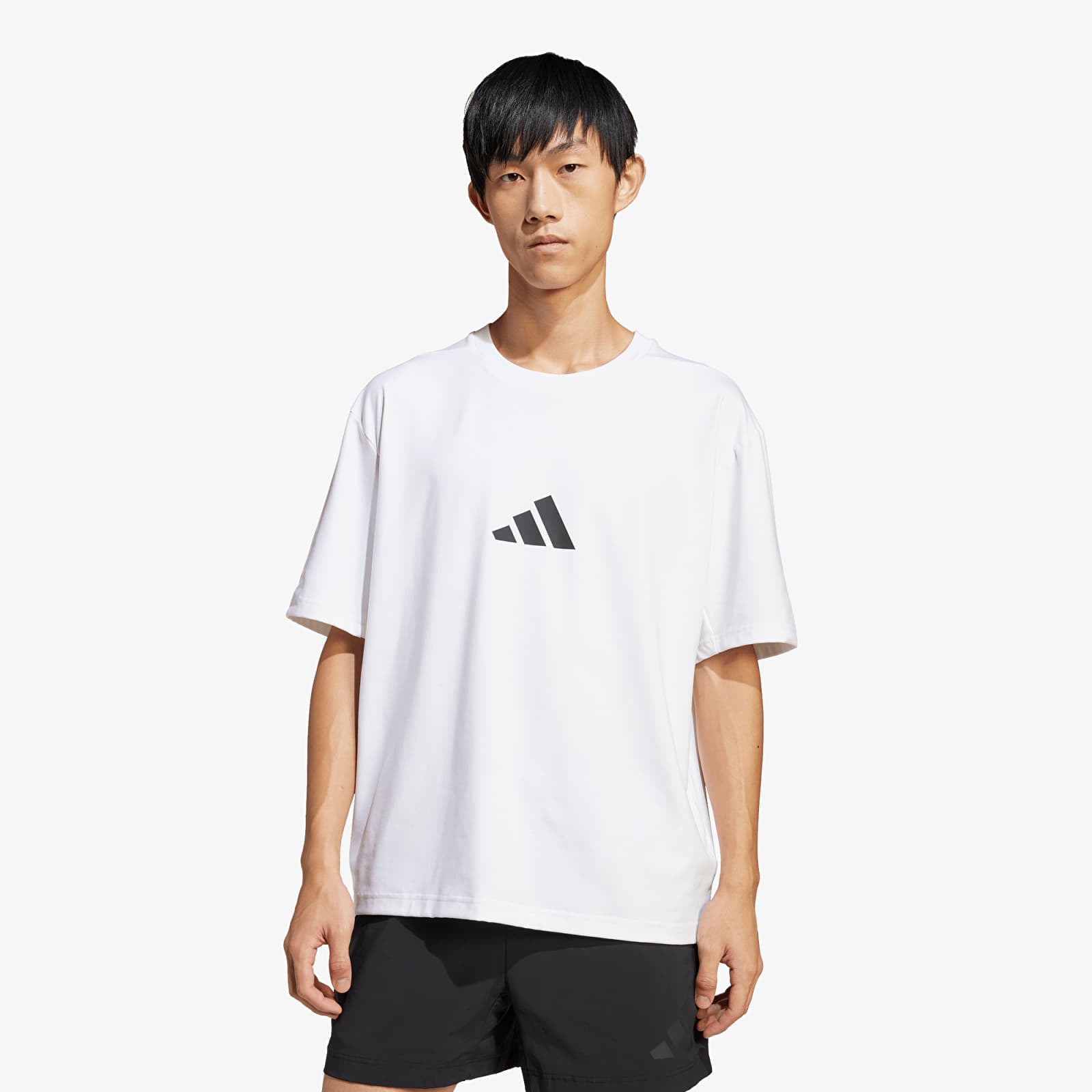 Miesten T-paidat adidas Z.N.E. Loose-Fit T-Shirt White