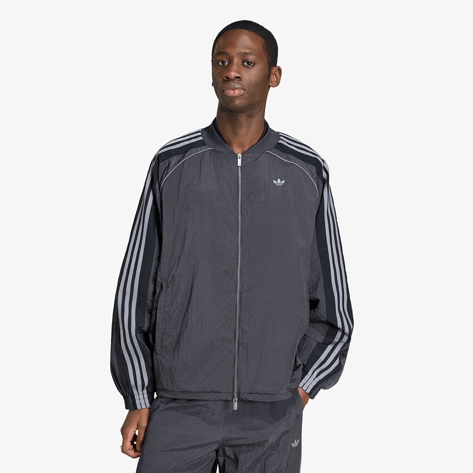 Men's sweatshirts adidas Adilenium Season 5 Track Top Utility Black