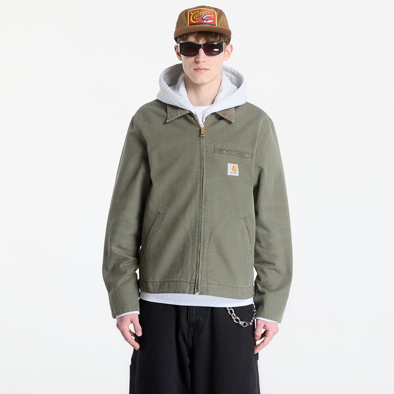 Herrenjacken Carhartt WIP Detroit Jacket UNISEX Leaf/ Leaf