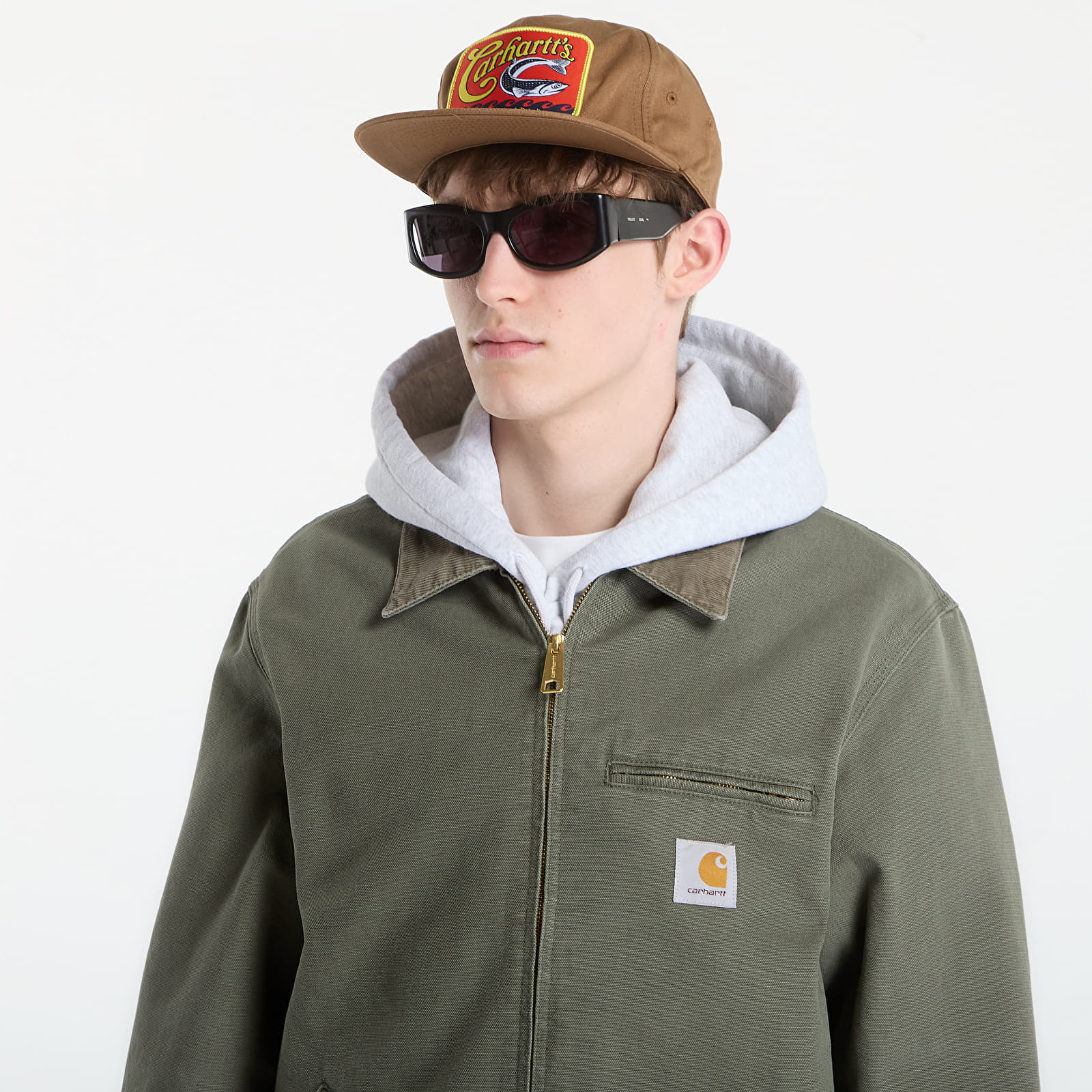 Herrenjacken Carhartt WIP Detroit Jacket UNISEX Leaf/ Leaf