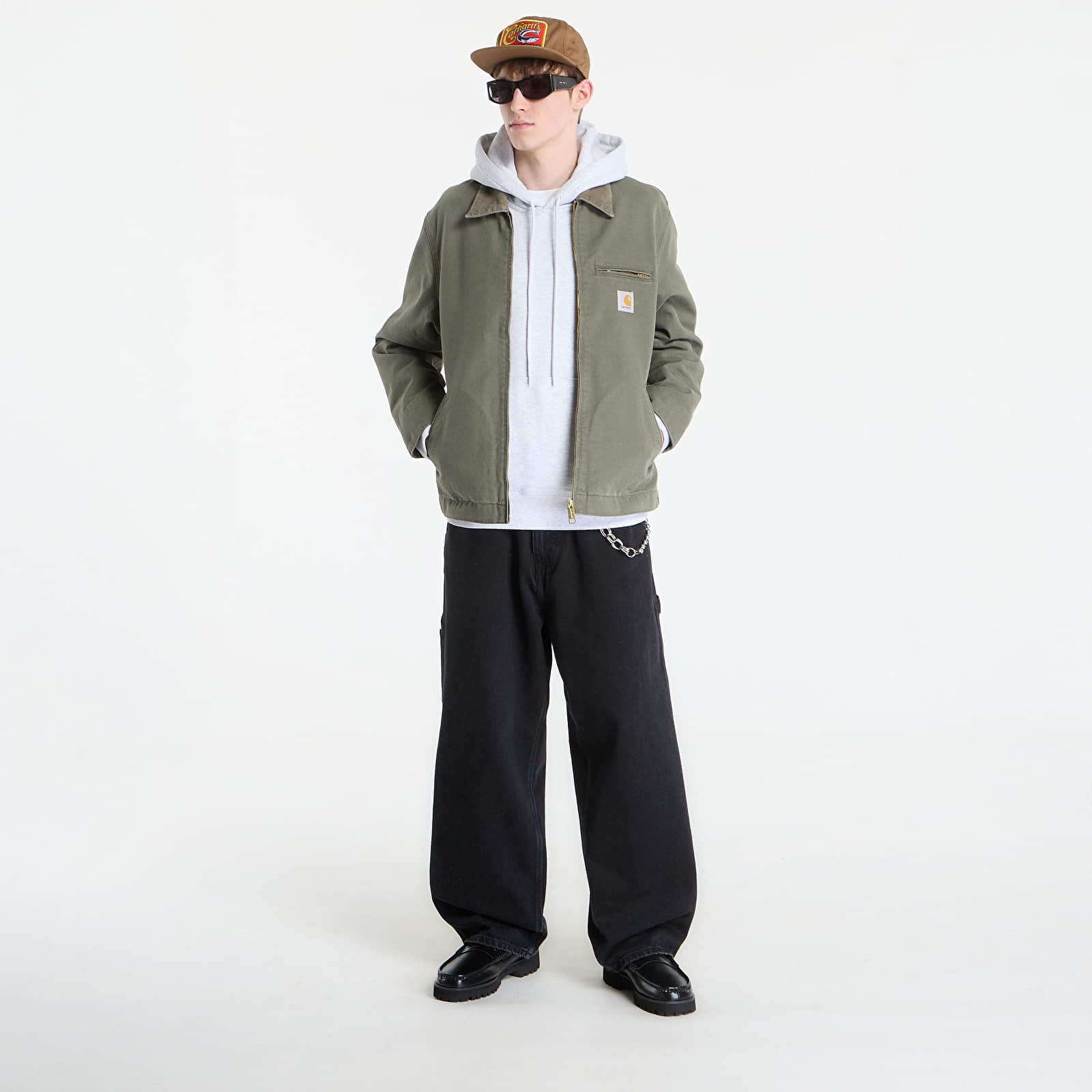 Herrenjacken Carhartt WIP Detroit Jacket UNISEX Leaf/ Leaf