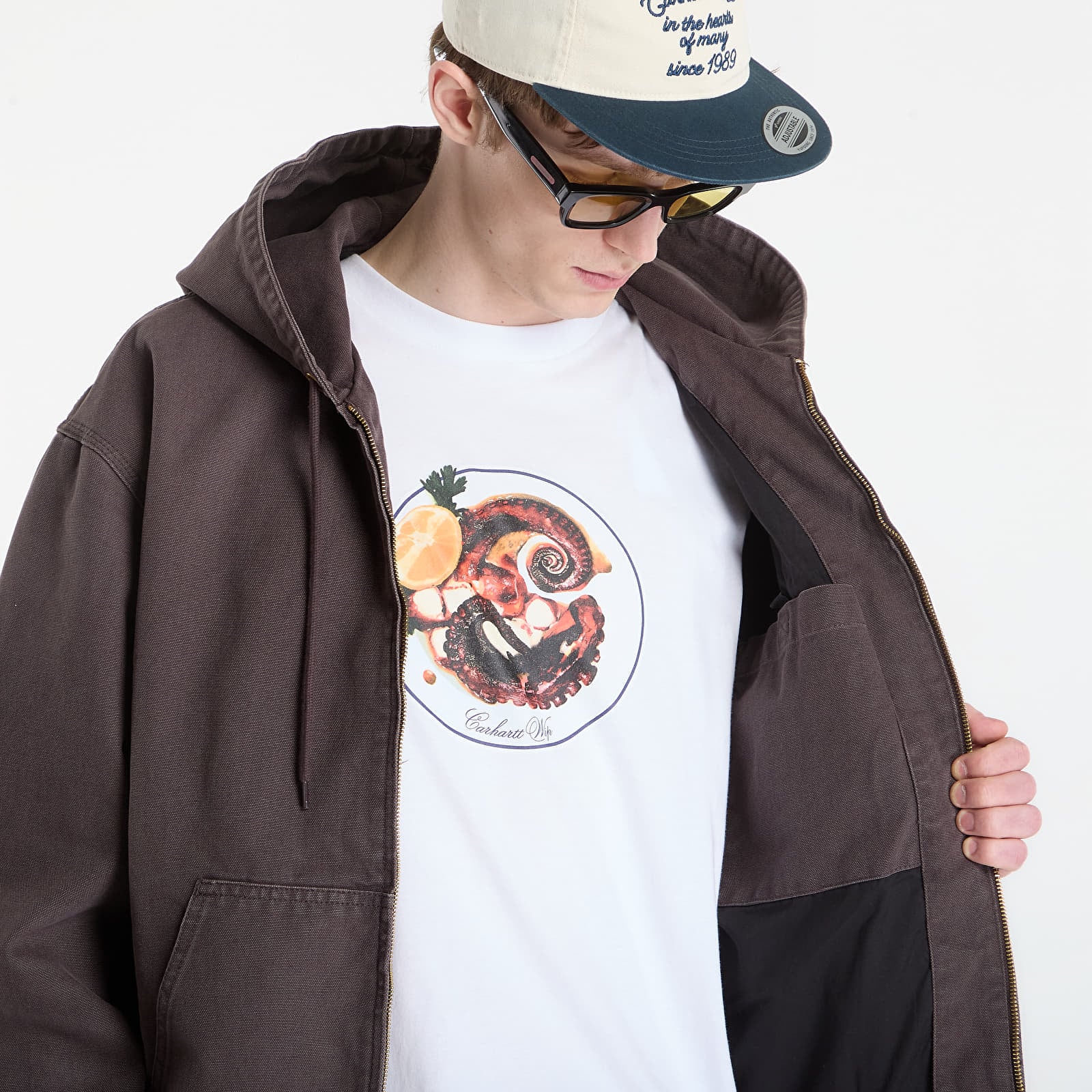 Herrenjacken Carhartt WIP OG Active Jacket UNISEX Shale