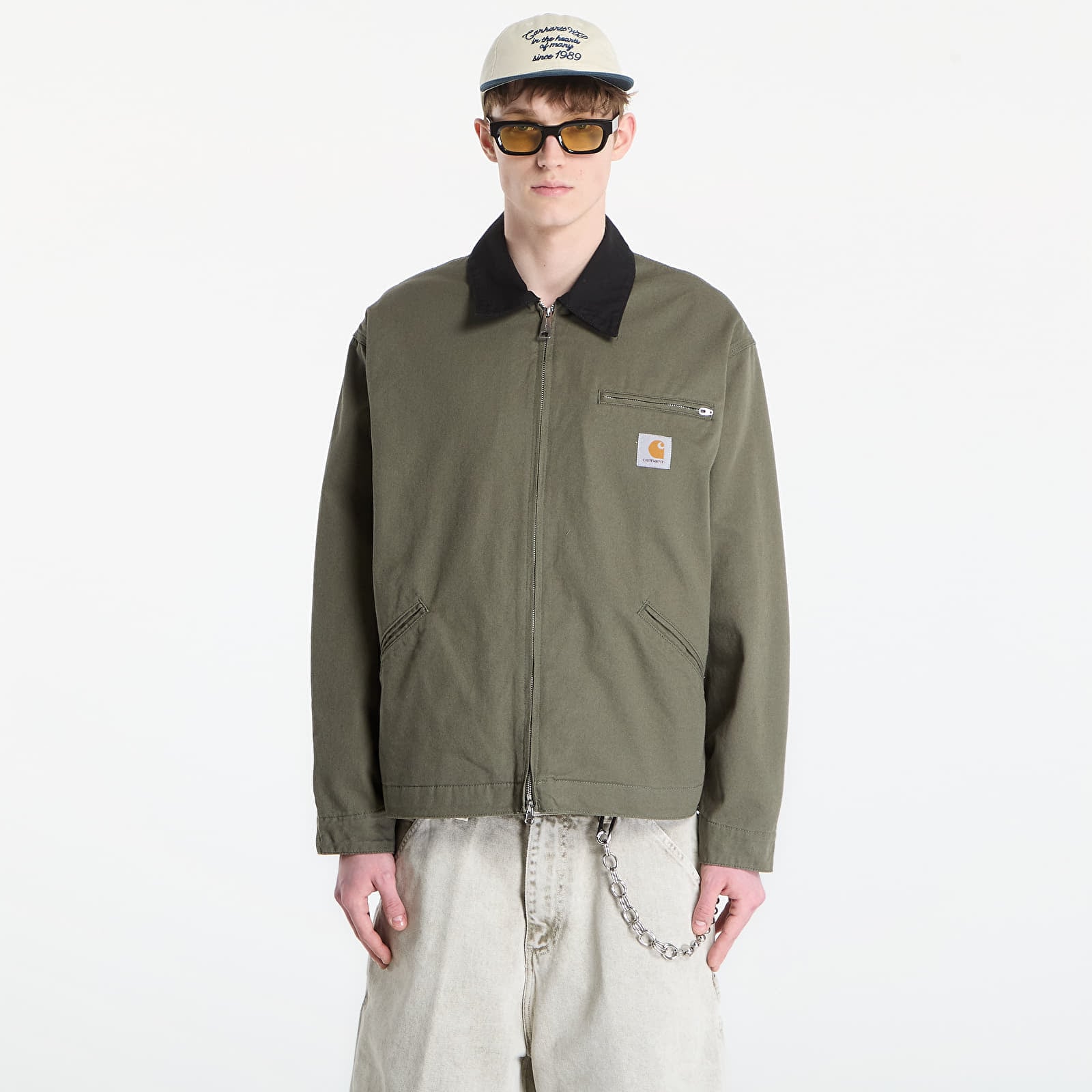 Яке Carhartt WIP OG Detroit Jacket UNISEX Leaf/ Black L