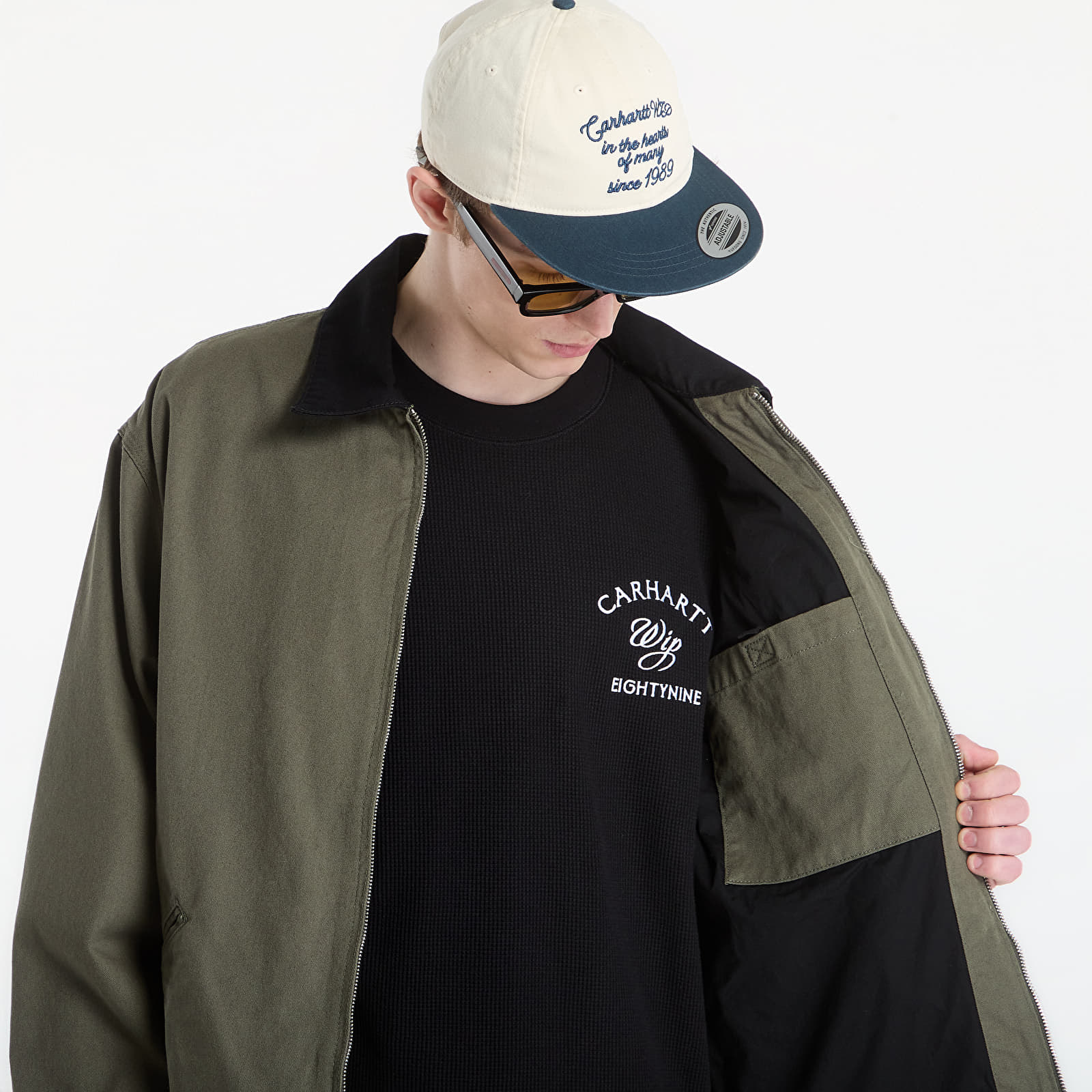 Herrenjacken Carhartt WIP OG Detroit Jacket UNISEX Leaf/ Black