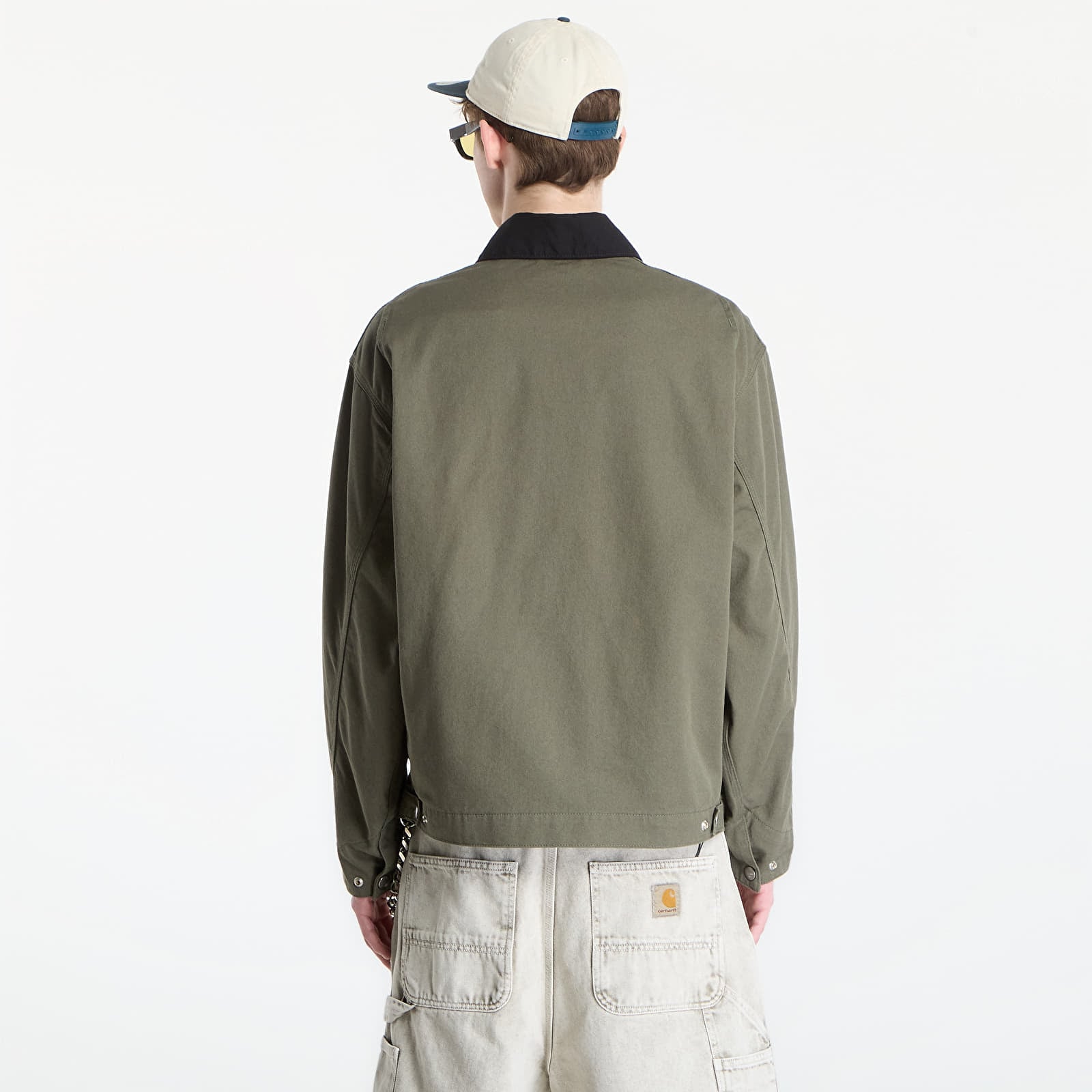 Herrenjacken Carhartt WIP OG Detroit Jacket UNISEX Leaf/ Black