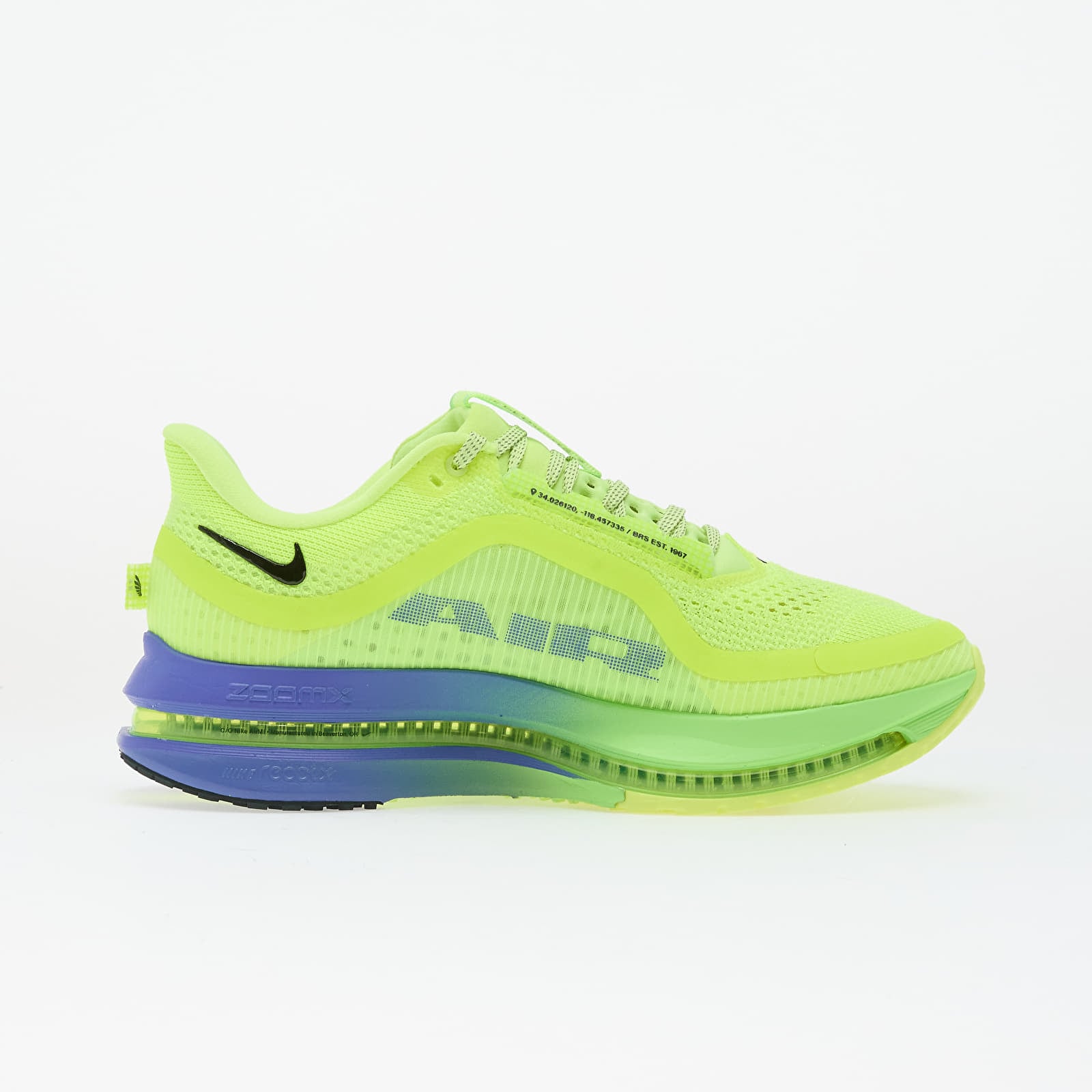 Men's sneakers and shoes Nike Pegasus Premium Volt Ice/ Black Spruce-Lime Blast