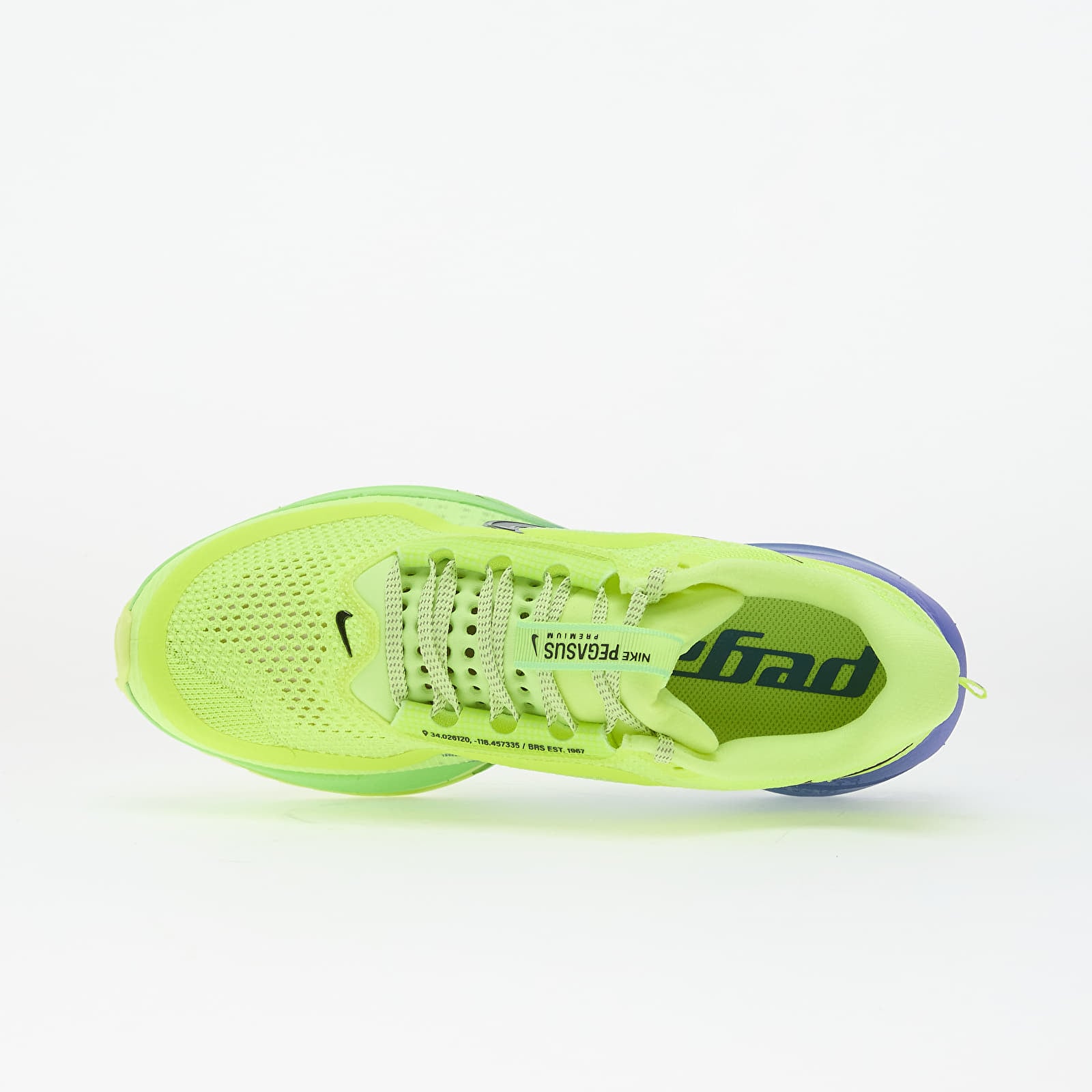 Men's sneakers and shoes Nike Pegasus Premium Volt Ice/ Black Spruce-Lime Blast