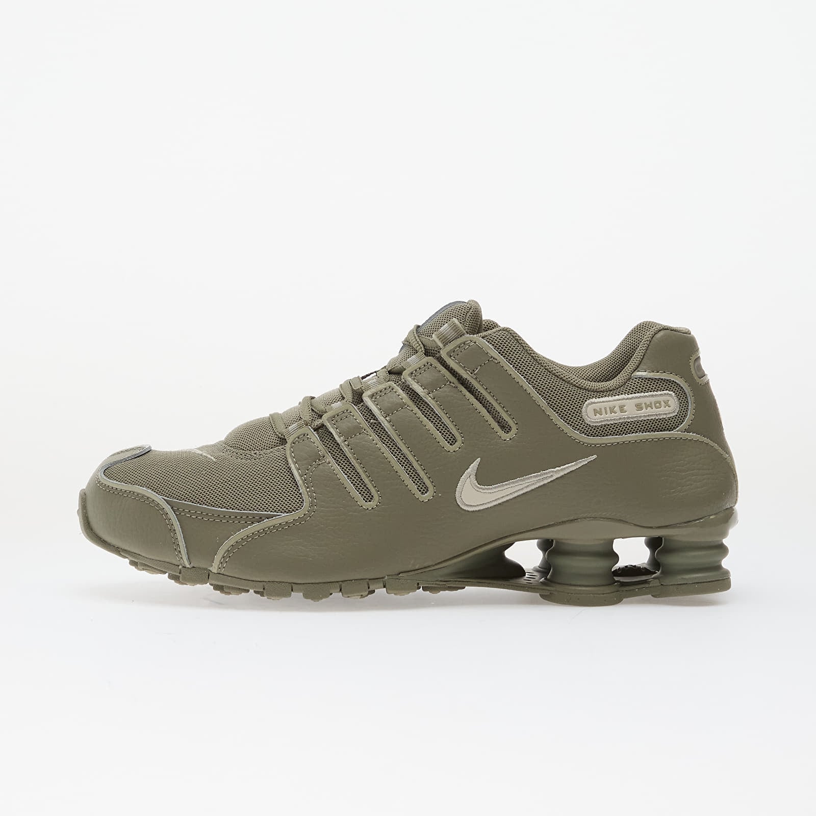 Scarpe uomo Nike Shox Nz Light Army/ Light Bone-Spruce Fog