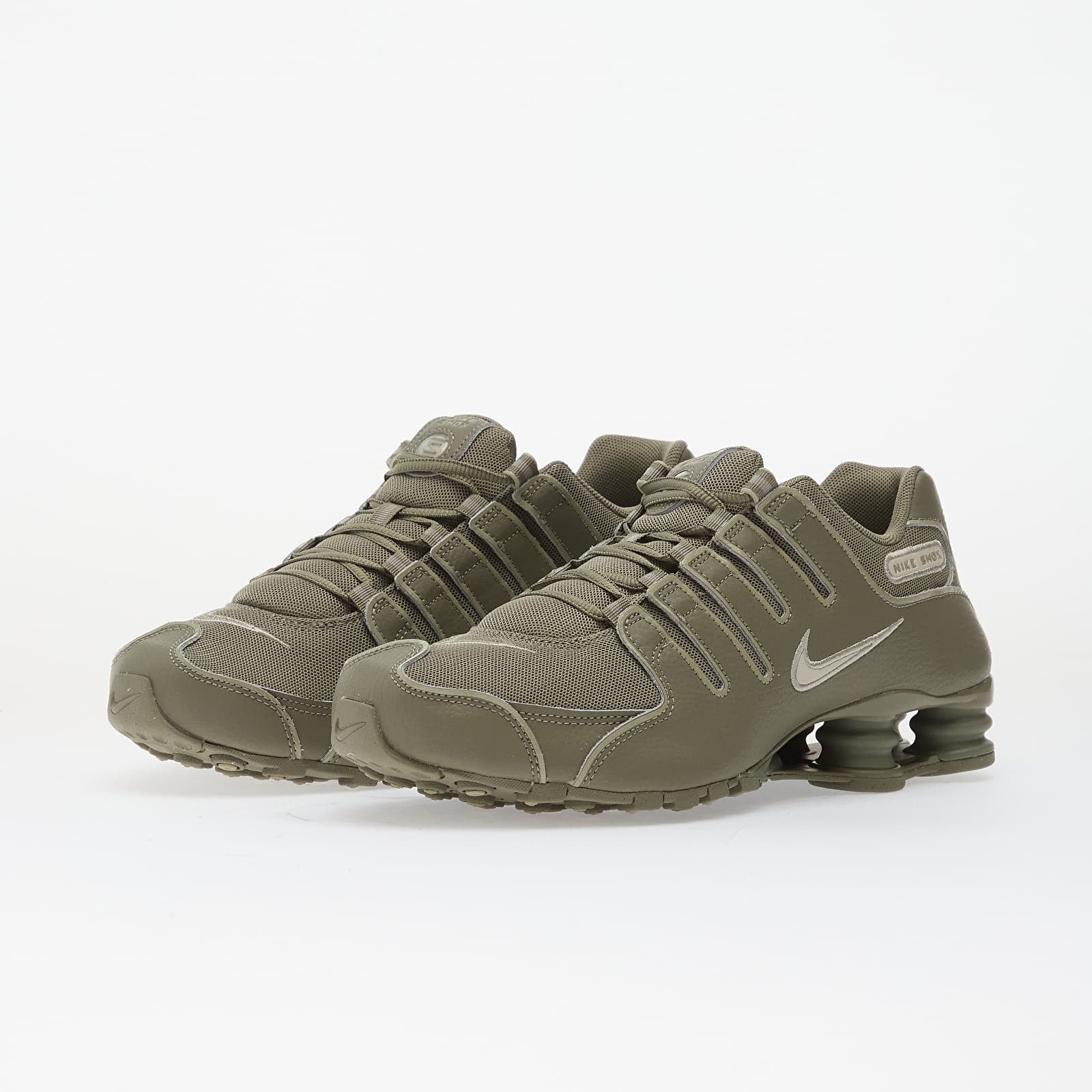 Scarpe uomo Nike Shox Nz Light Army/ Light Bone-Spruce Fog