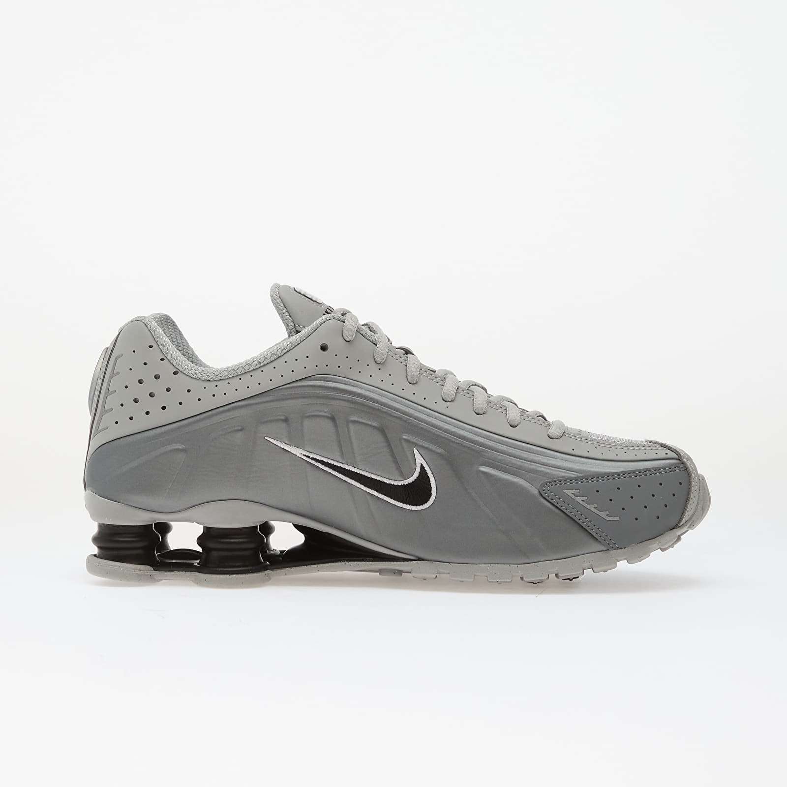 Sneakers och skor för män Nike Shox R4 Lt Smoke Grey/ Black-Smoke Grey-White