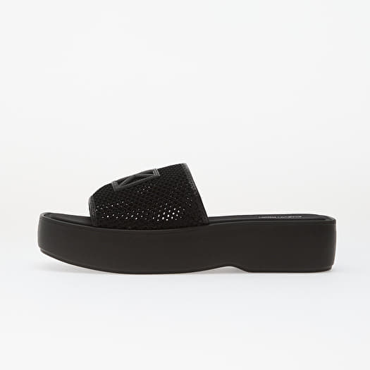 Calvin Klein Flatform Sandal Mesh Black