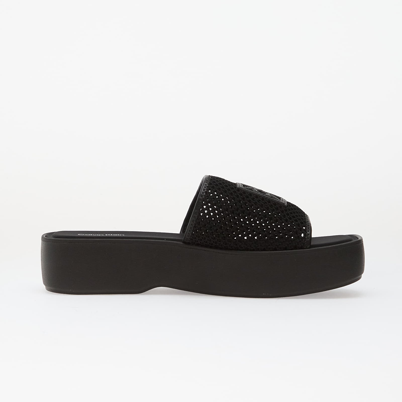 Ženski čevlji Calvin Klein Flatform Sandal Mesh Black