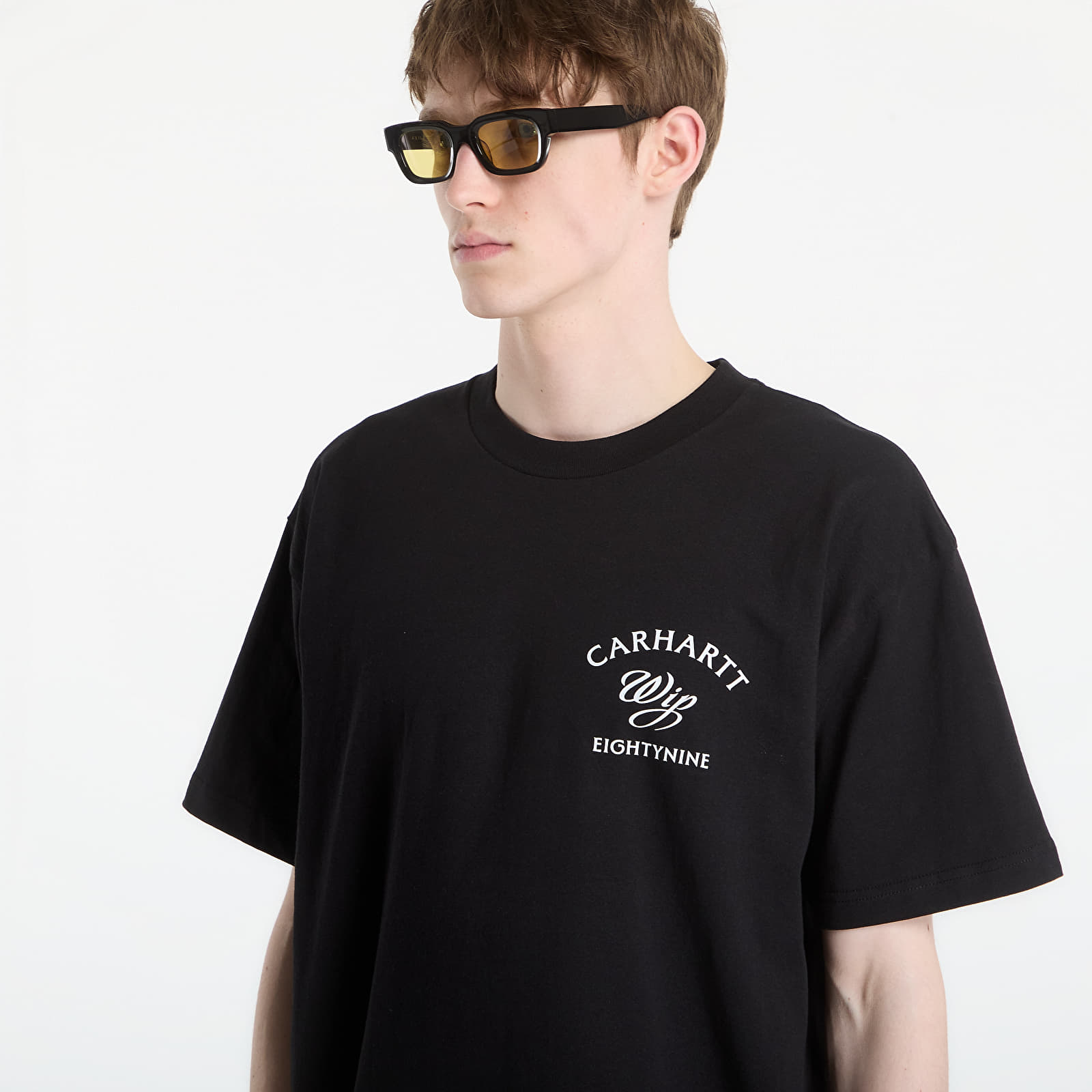 Pánske tričká Carhartt WIP S/S Eightynine T-Shirt UNISEX Black