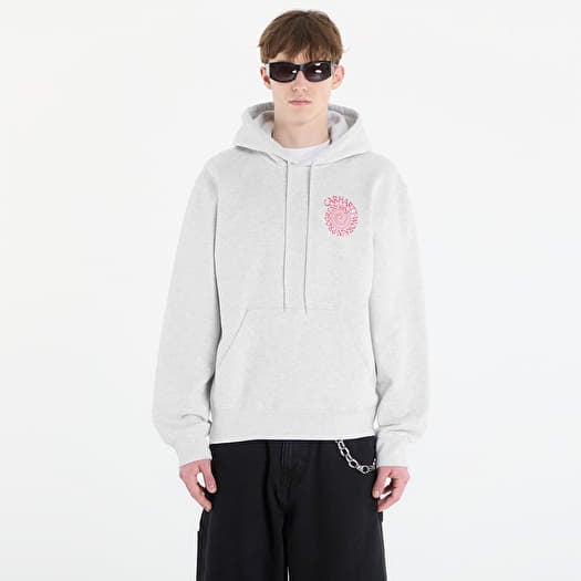 Mikina Carhartt WIP Hooded Spiral Sweat UNISEX Ash Heather