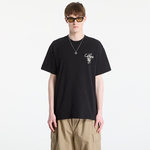 Tricou Carhartt WIP S/S Vestige T-Shirt UNISEX Black
