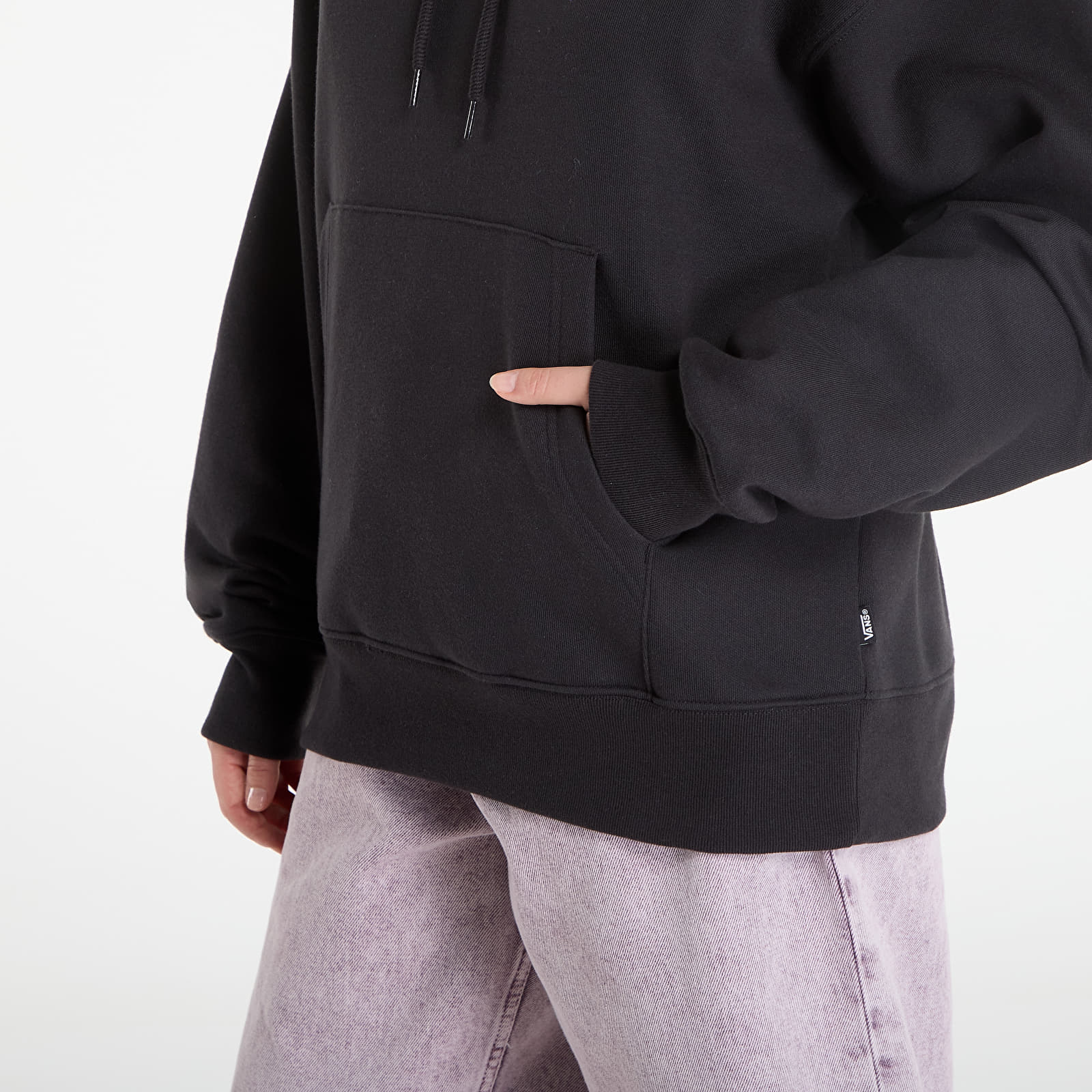 Mikiny Vans Palm Drive Pullover Black